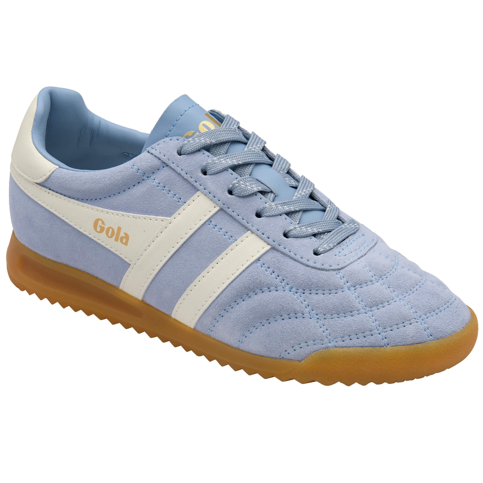 gola-stadium-wildleder-sneaker-f-r-damen-hellblau-off-white image 2
