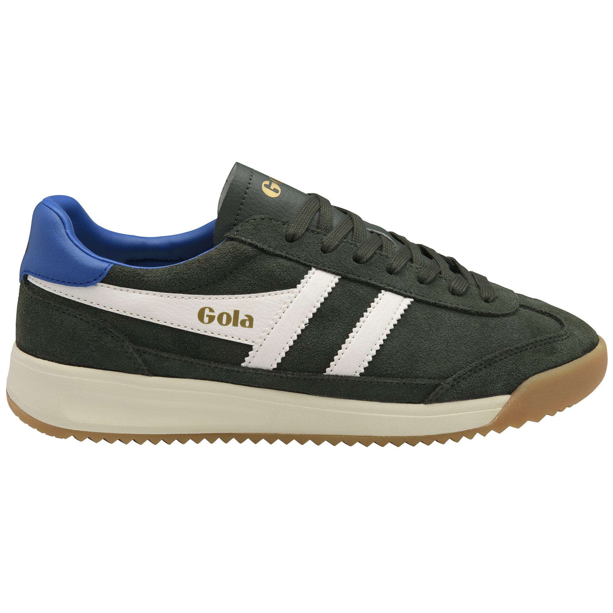 gola-tornado-88-herren-sneaker-dunkelkhaki-creme-marineblau image 1