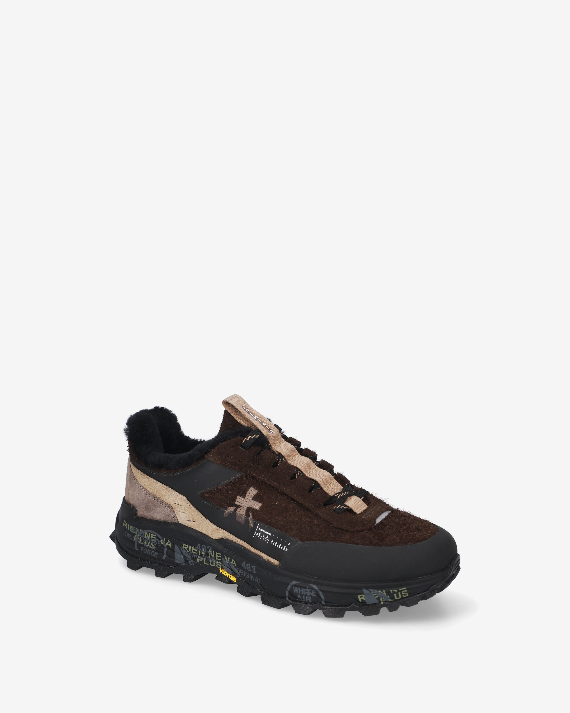 premiata-devin-500m-herren-sneaker-braun-vibram image 4