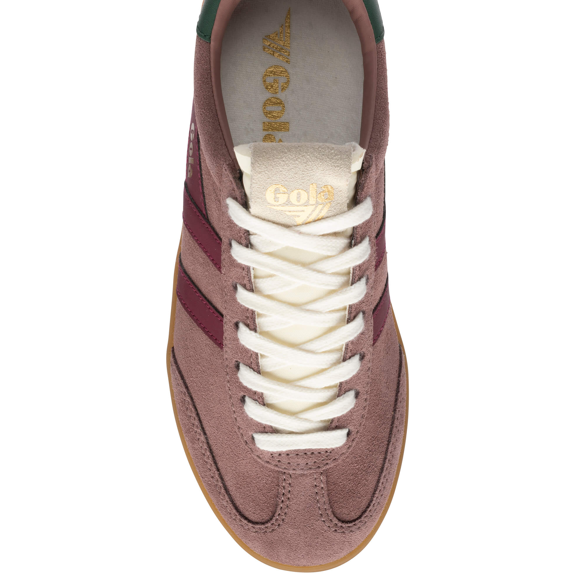 gola-cyclone-damen-sneaker-wildleder-in-braunrose-kirschrot image 5