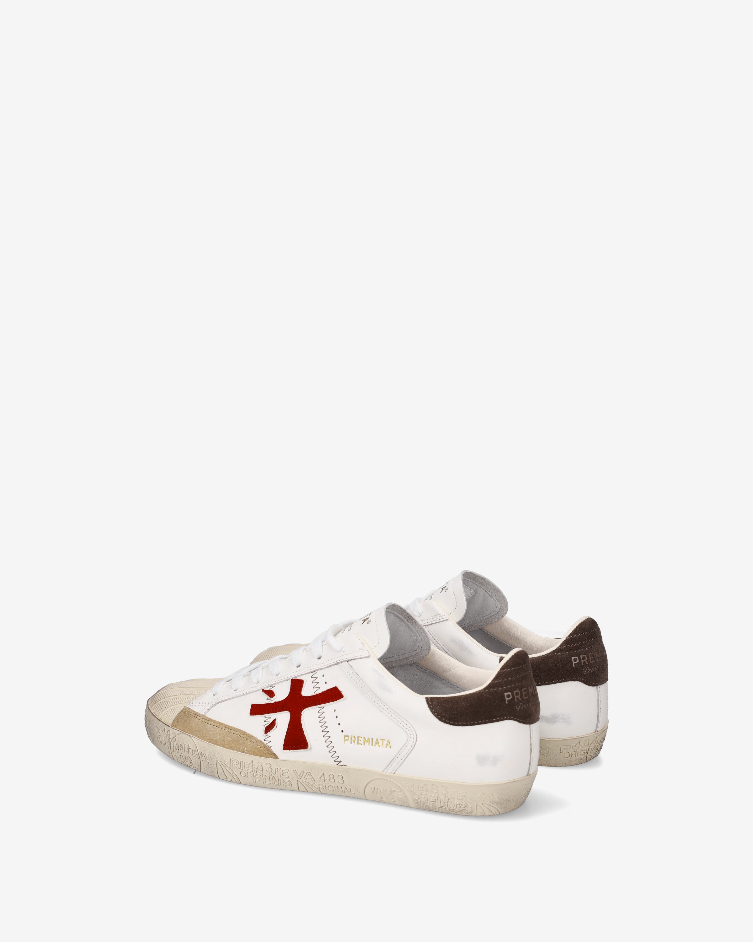 premiata-steven-8044-sneaker-creme-wei-herren image 5