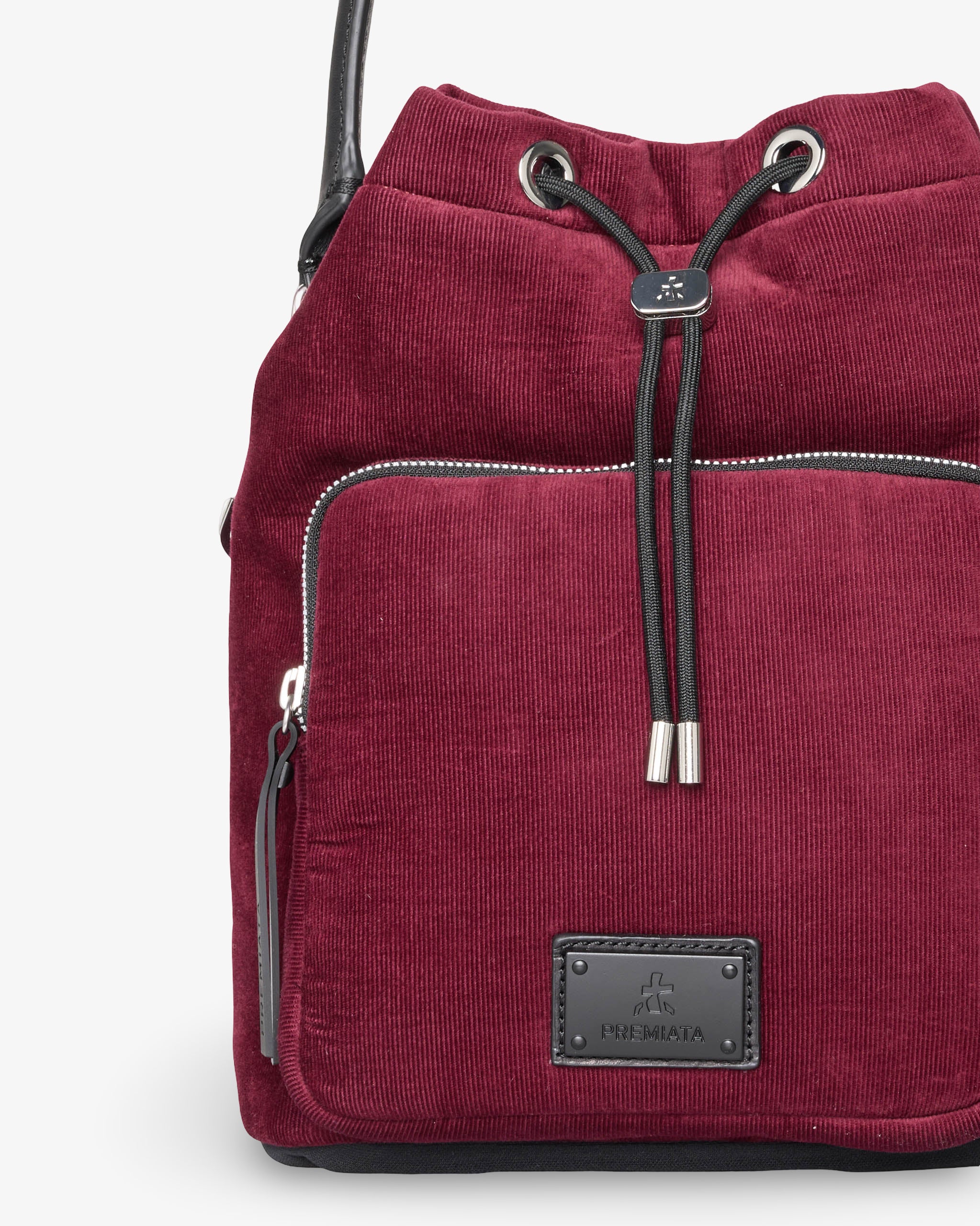 premiata-mia-2180s-damen-beuteltasche-cord-burgundy image 2