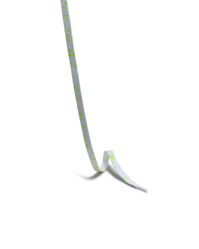 philippe-model-schn-rsenkel-herren-baumwolle-wei-gelb-fluo image 1