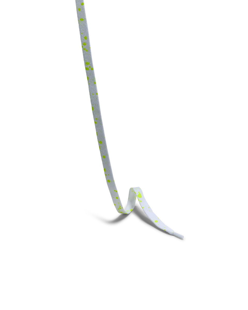 philippe-model-schn-rsenkel-herren-baumwolle-wei-gelb-fluo image 1