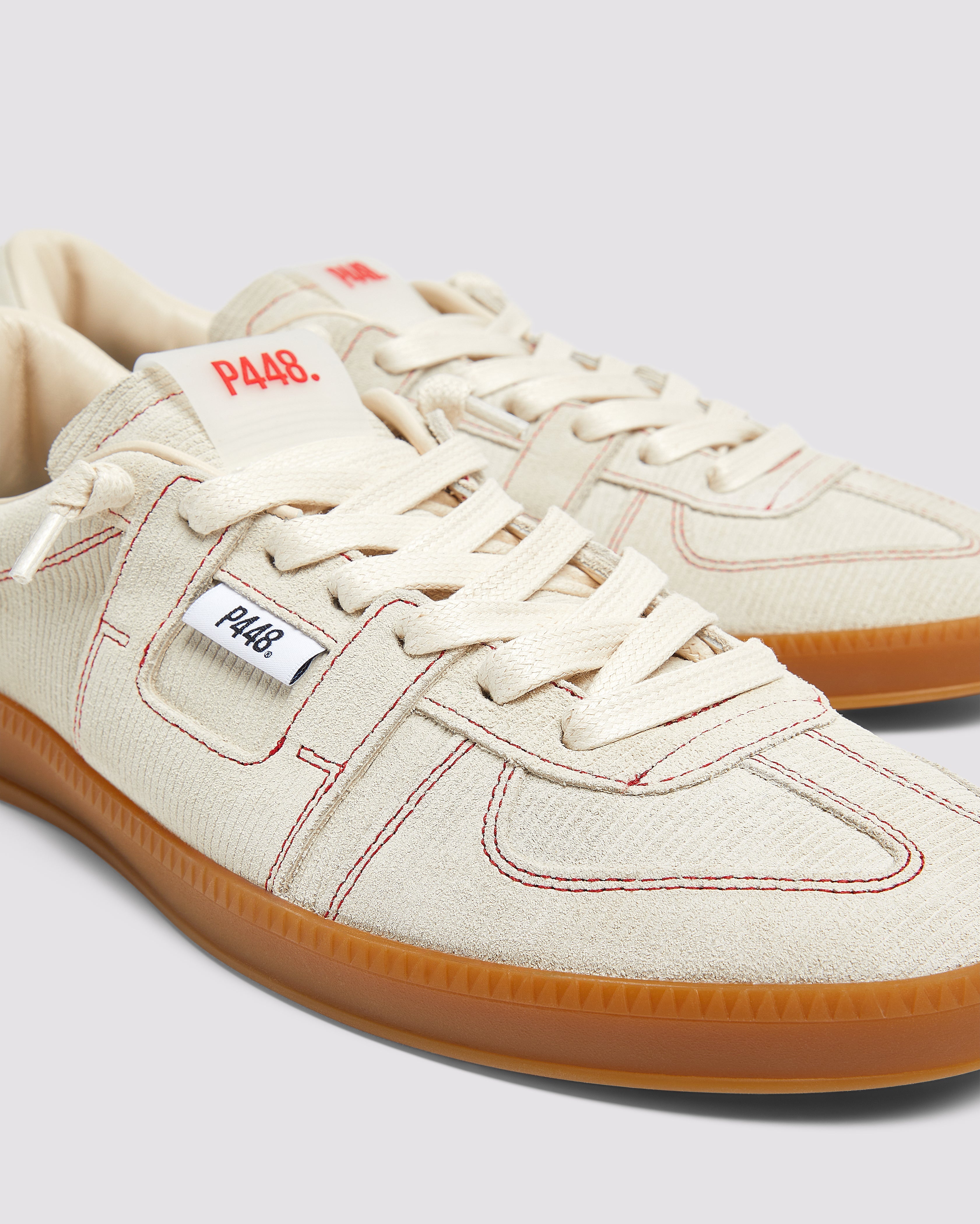 p448-monza-herren-sneaker-corduroy-cream image 5