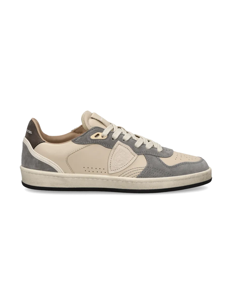 philippe-model-pgal-damen-sneaker-beige-grau-braun image 1