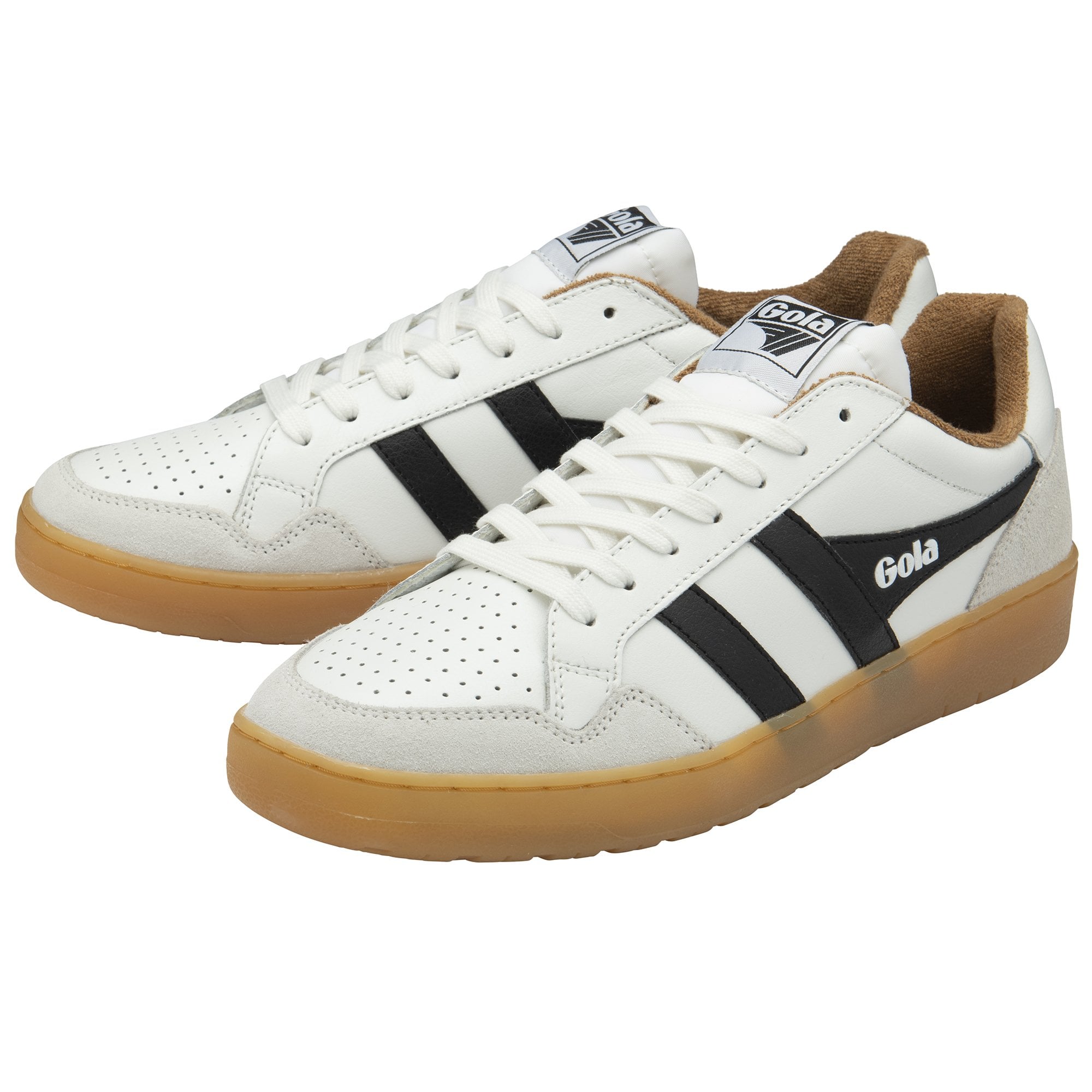 gola-eagle-86-herren-sneaker-wei-schwarz-tabak image 3