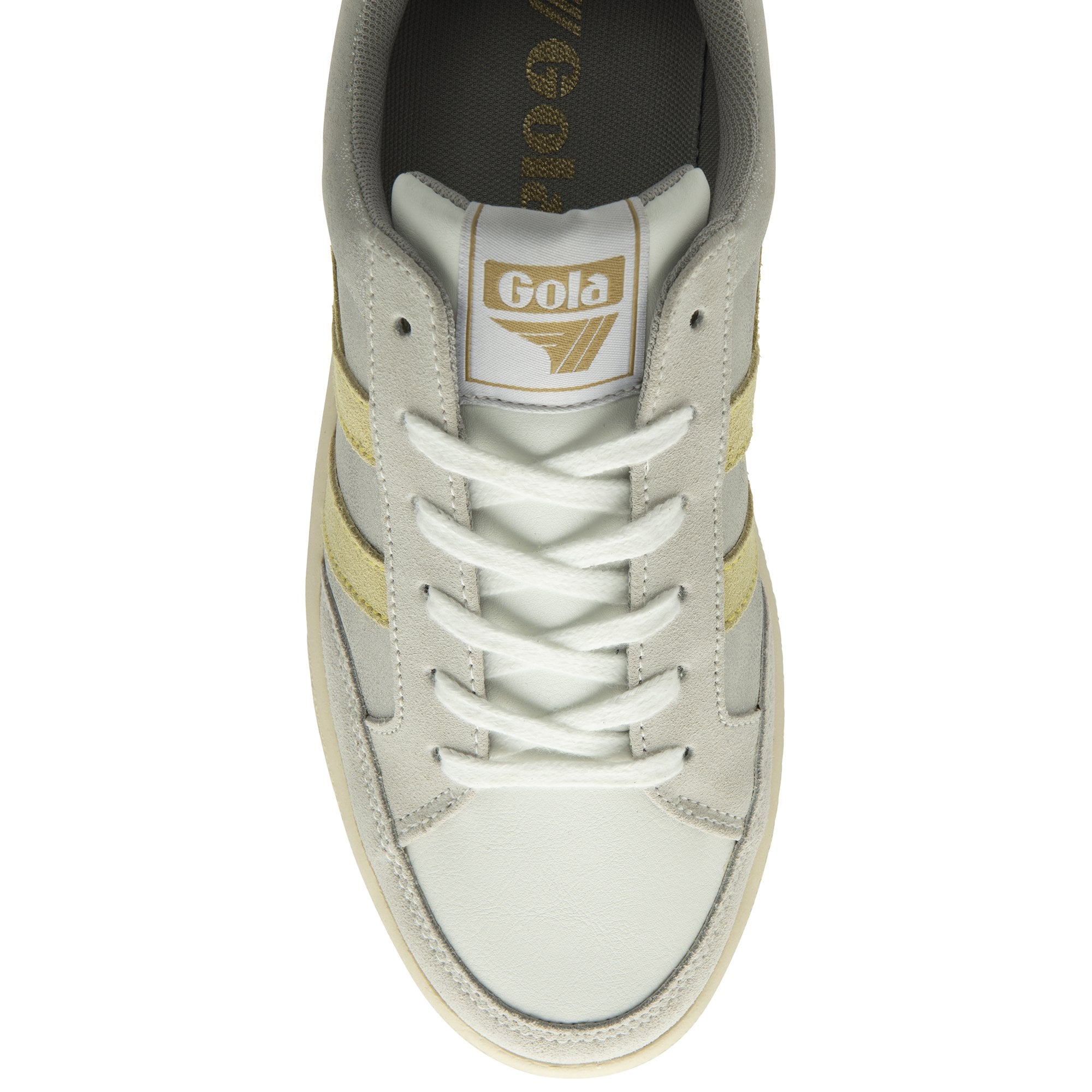 gola-superslam-blaze-sneaker-f-r-damen-silber-metallic-court image 5