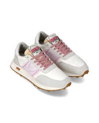 philippe-model-running-tour-sneaker-damen-blanc-gris-rose image 5