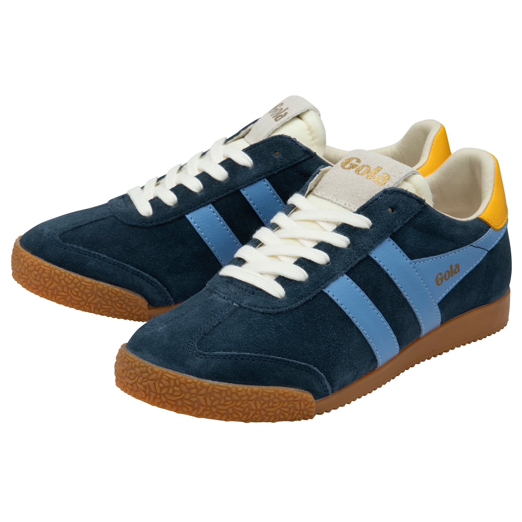 gola-elan-sneaker-f-r-damen-marine-vista-blue-sonnengelb image 3