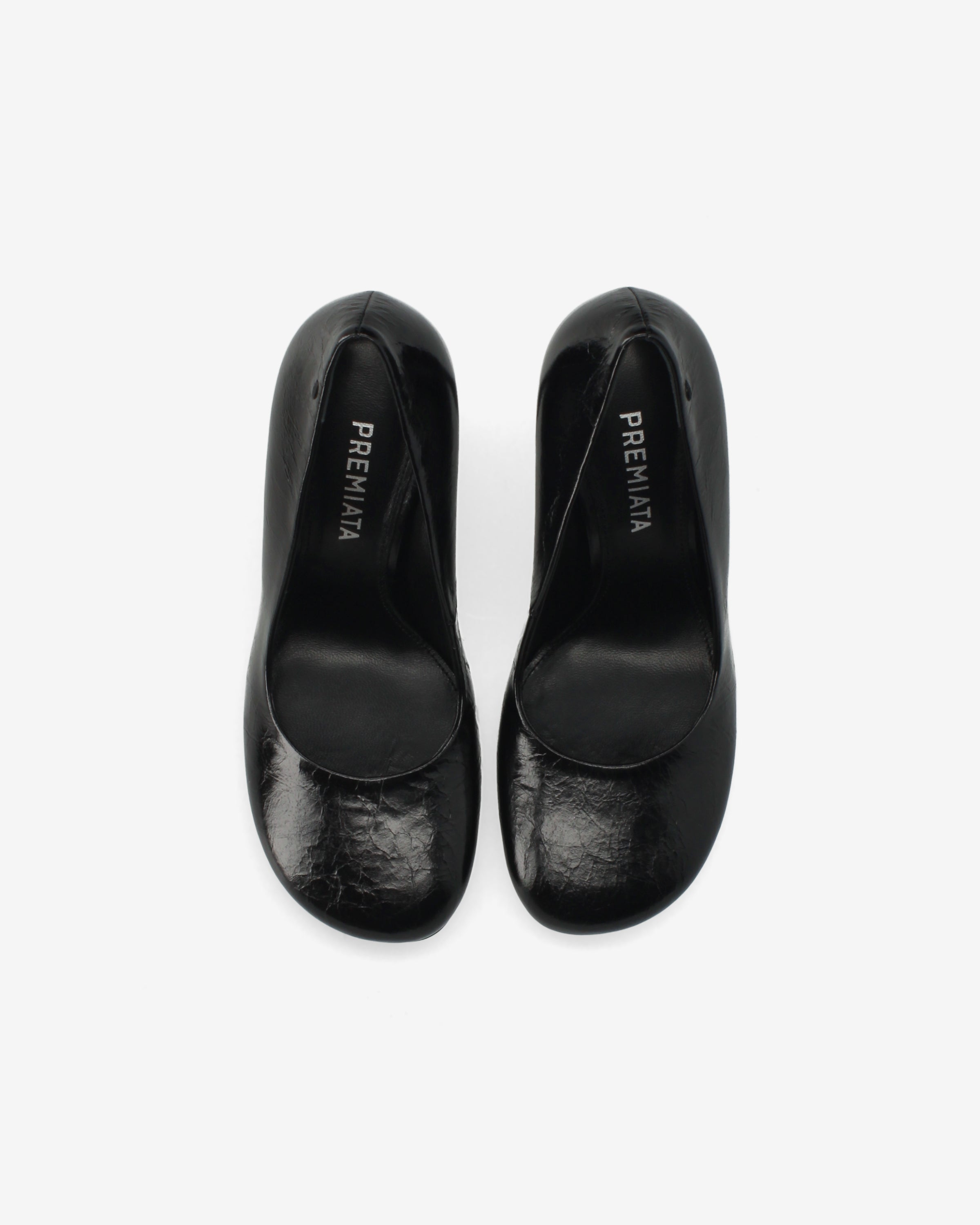 premiata-d-collet-pumps-damen-schwarz-leder-mit-skulpturalem-absatz image 6