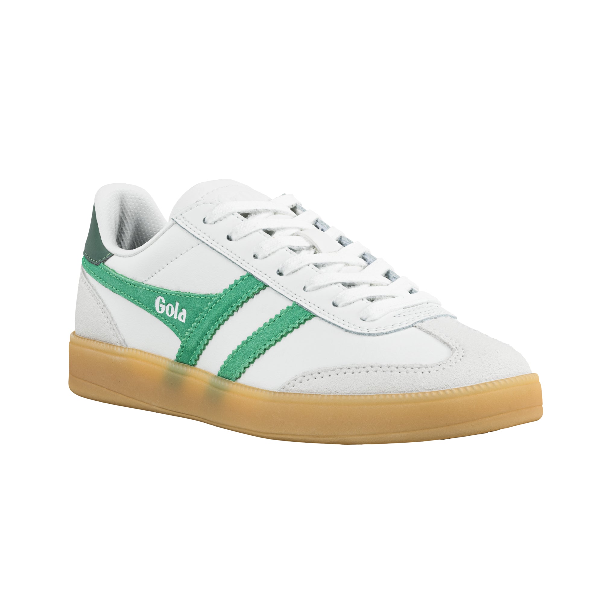 gola-viper-leather-damen-sneaker-wei-smaragd-t-toe image 2