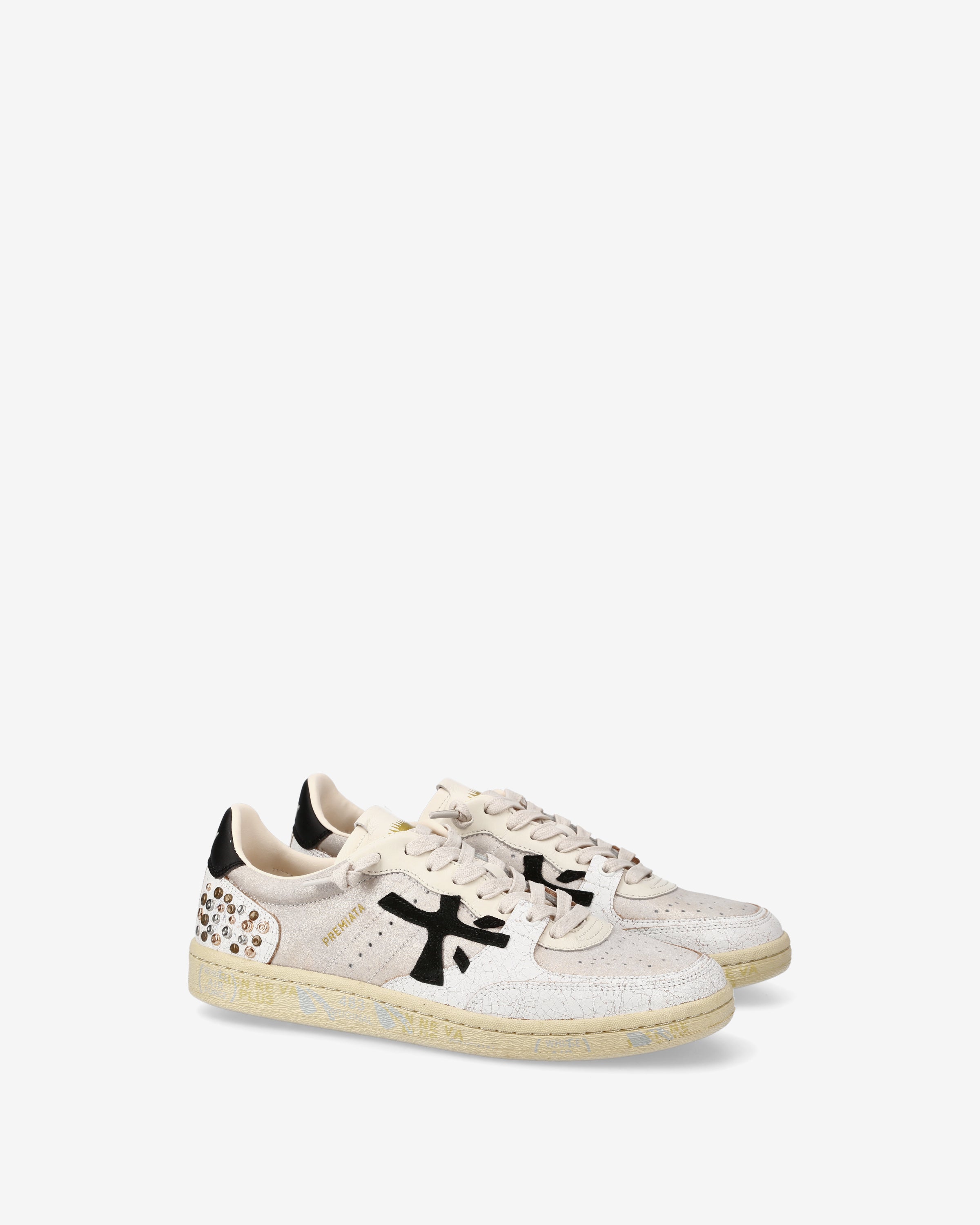 premiata-bskt-clayd-7661-sneaker-leder-suede-white-craquel image 2