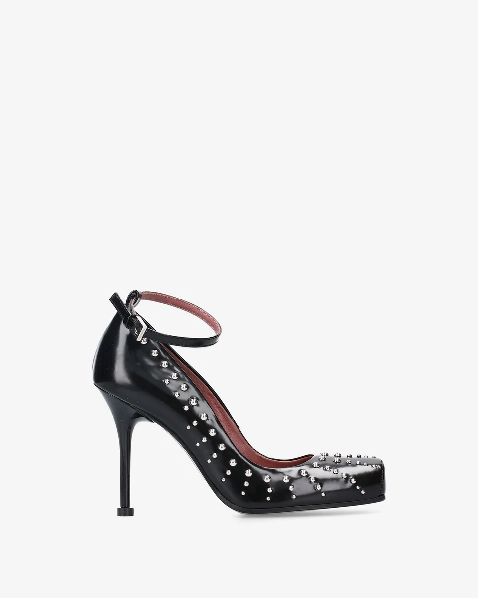 premiata-d-collet-nieten-schwarz-damen-100mm image 1