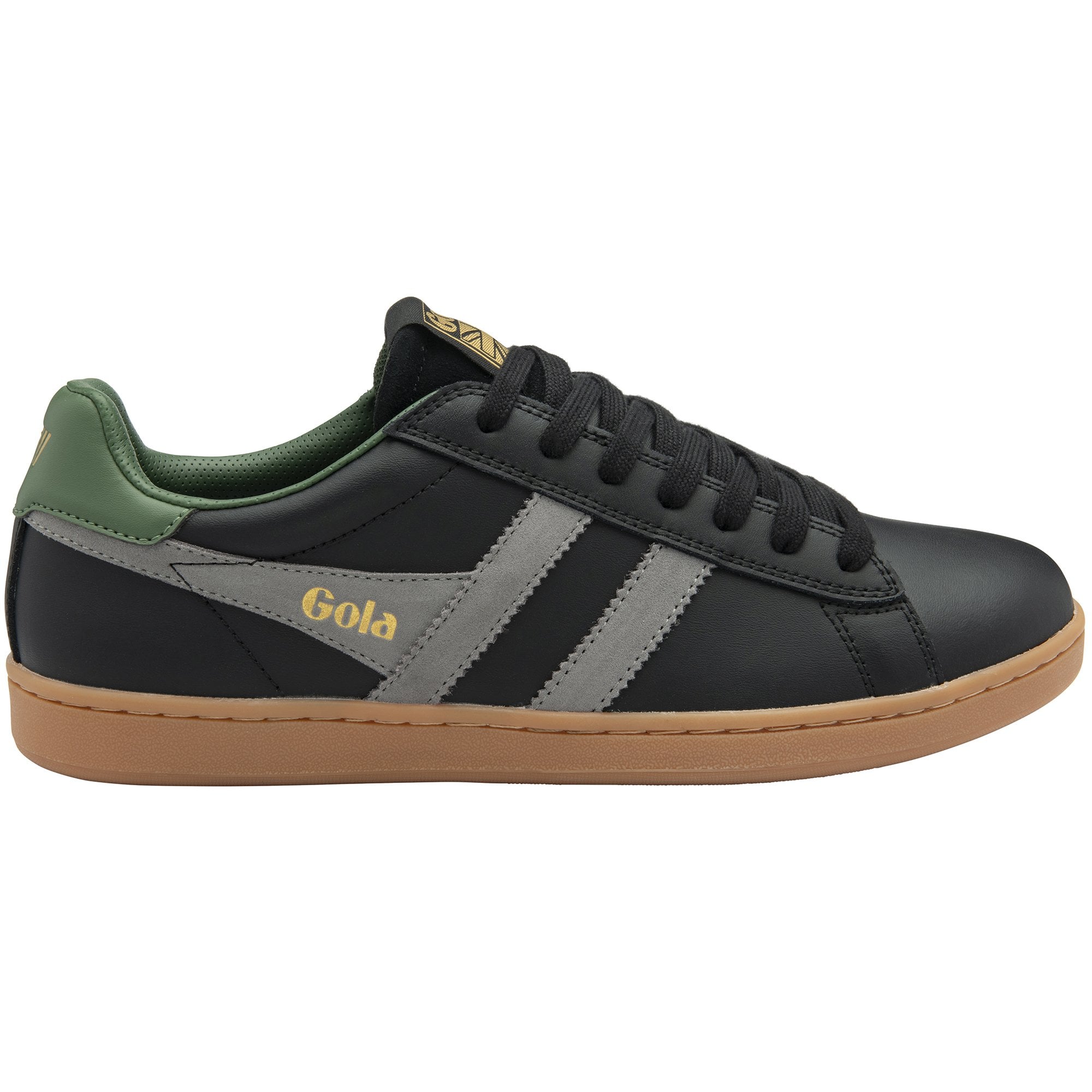 gola-equipe-ii-leder-sneaker-f-r-herren-schwarz image 1