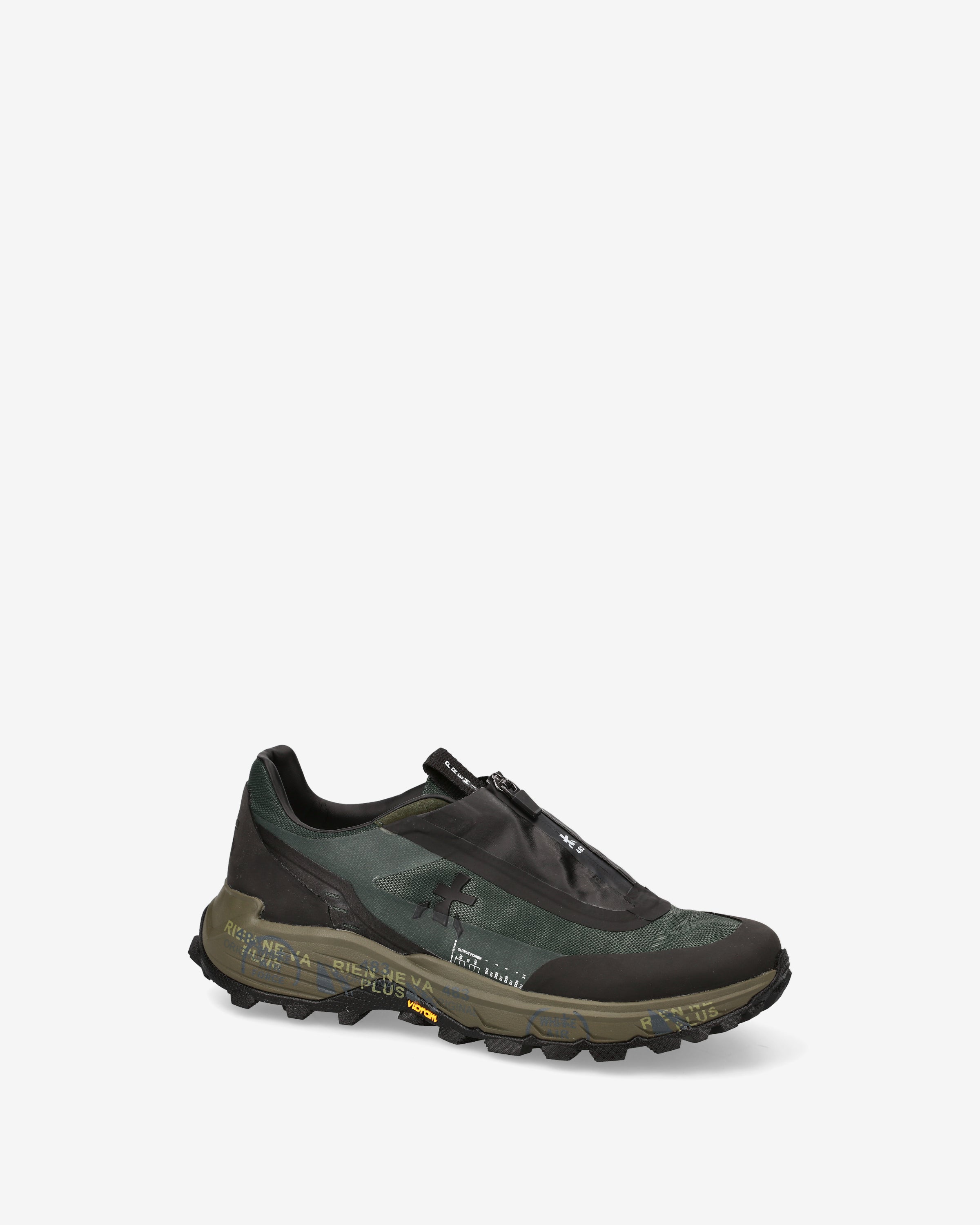 premiata-sciliar-443-sneaker-milit-rgr-n-schwarz-mit-vibram-sohle image 2