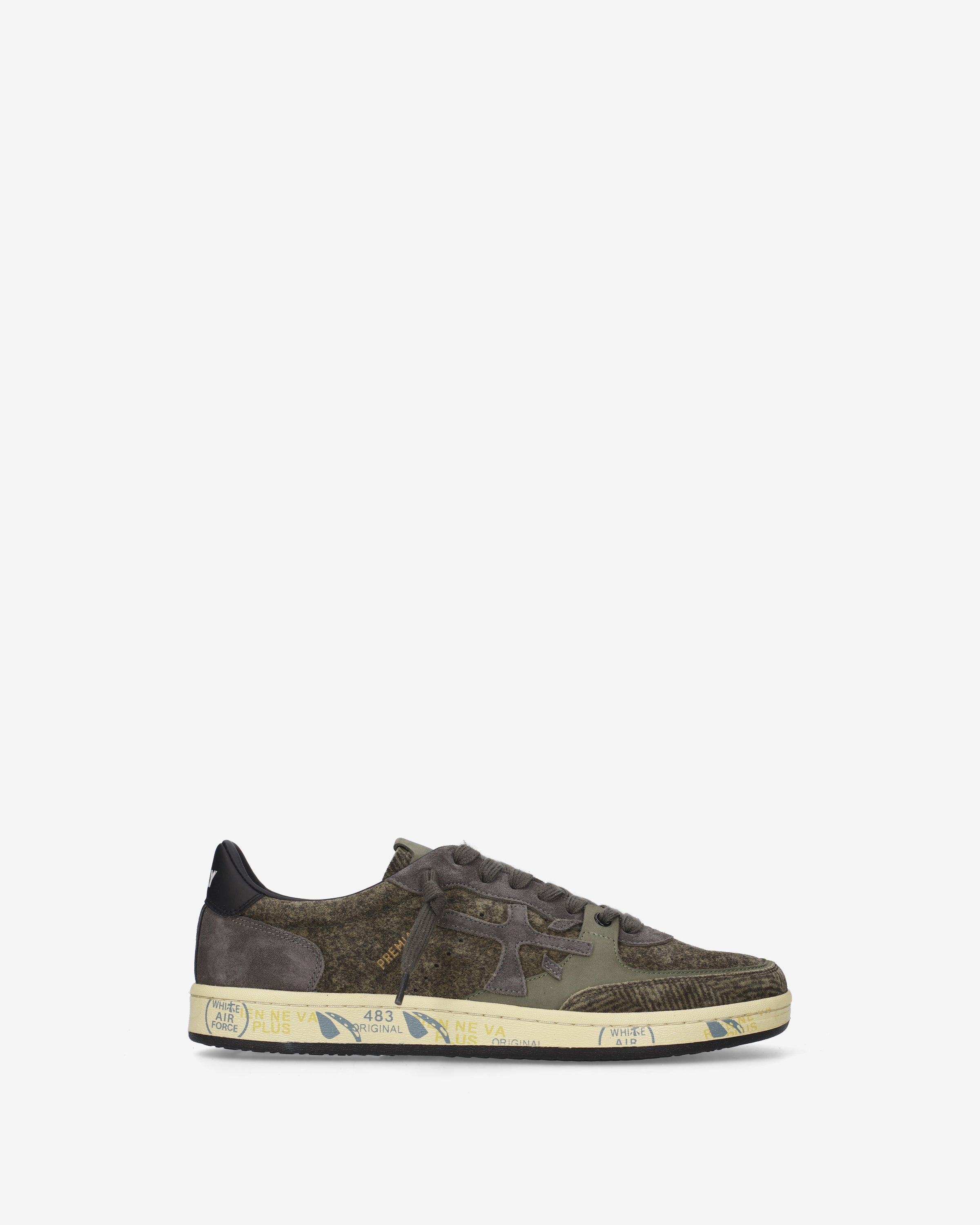 premiata-bskt-clay-8442-skate-sneaker-suede-military-gr-n-grau image 1