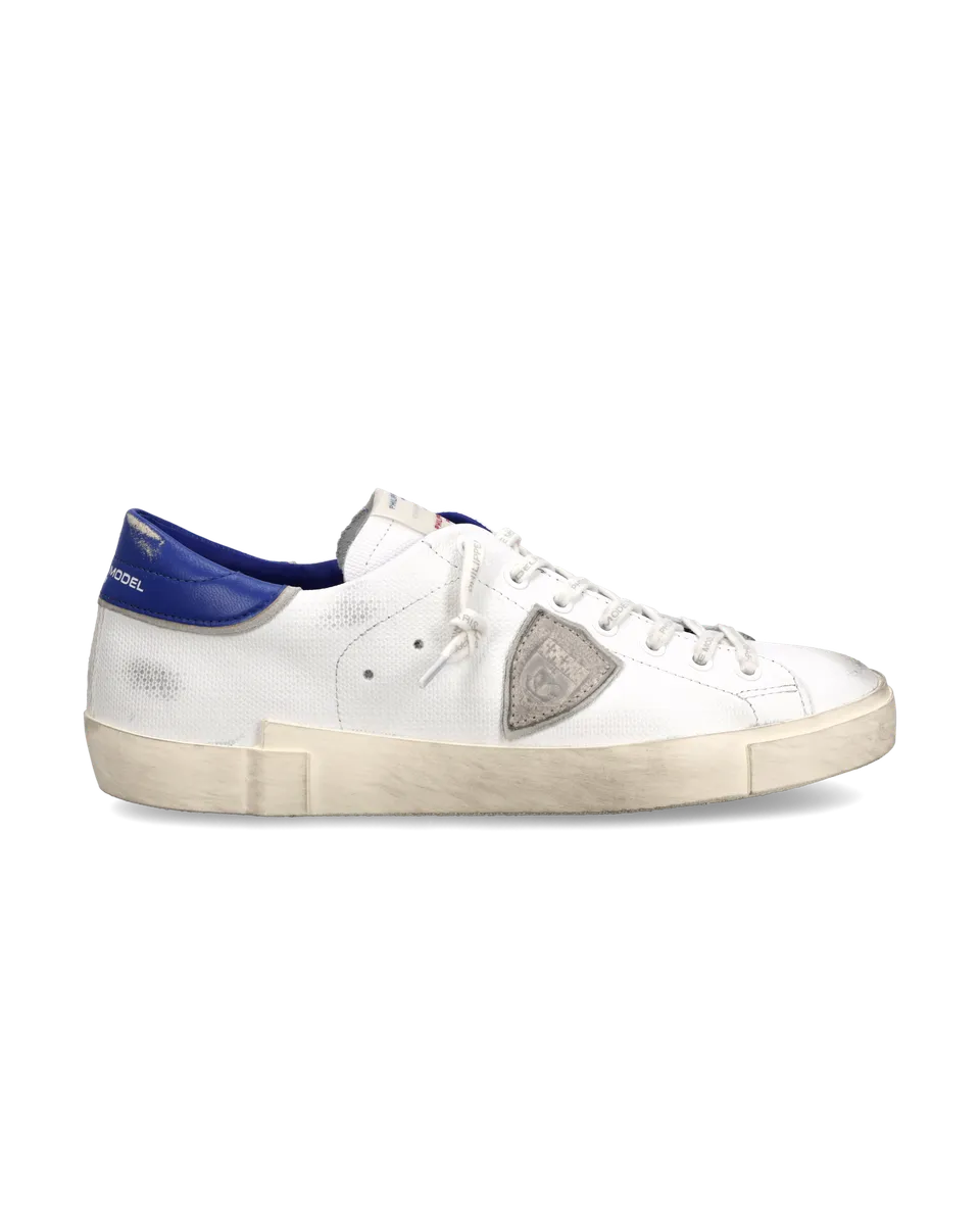 philippe-model-prsx-herren-sneaker-wei-hellblau-flaggen-label image 1