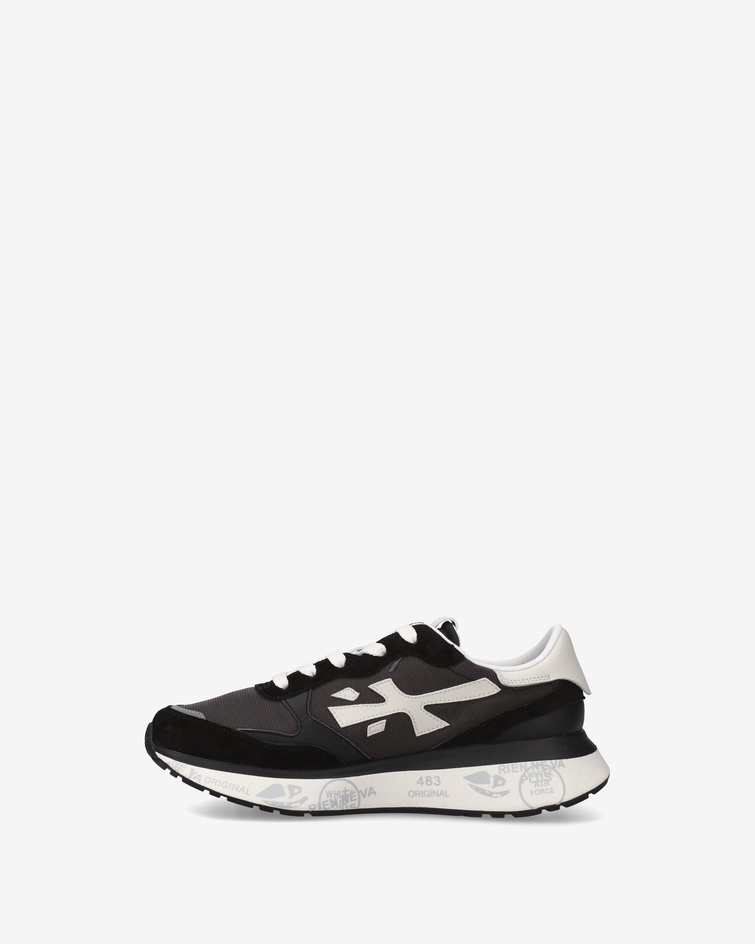 premiata-lauryn-7479-sneaker-schwarz-panna image 4