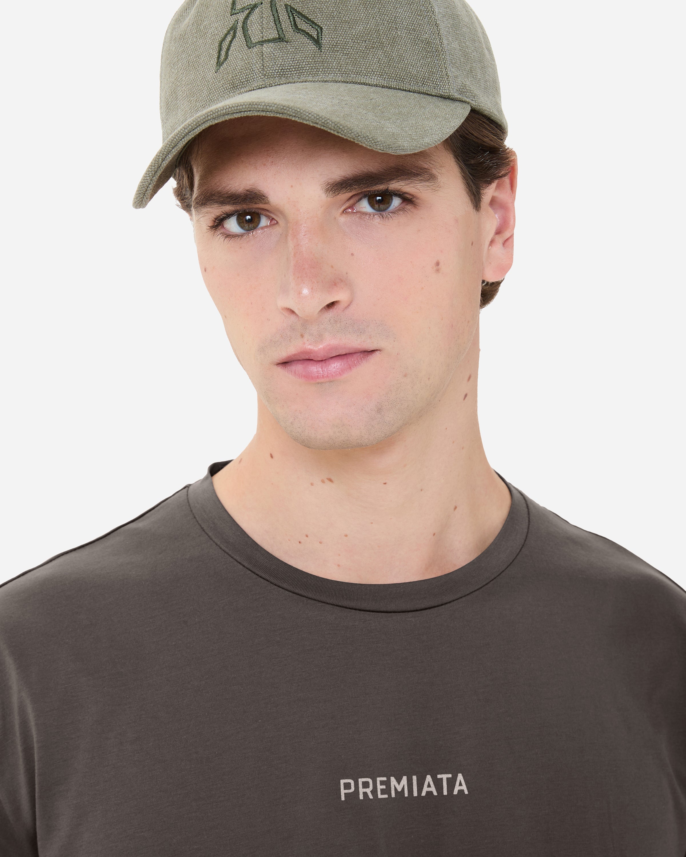 premiata-t-shirt-logo-essential-mud-herren-baumwolle image 4
