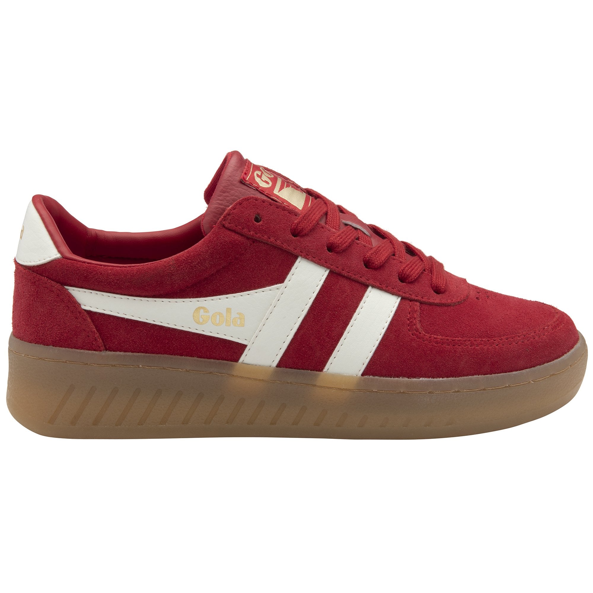 gola-grandslam-suede-damen-sneaker-rot-off-white image 1