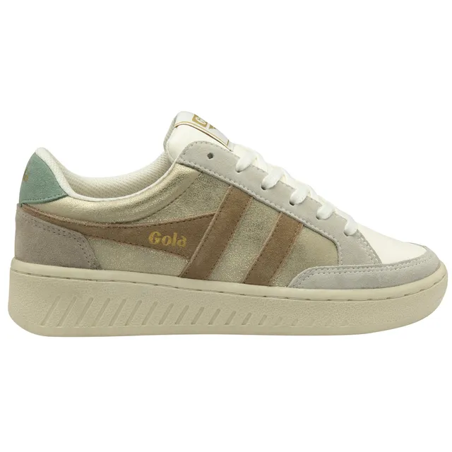 gola-superslam-blaze-damen-sneaker-creme-gold-metallic image 1