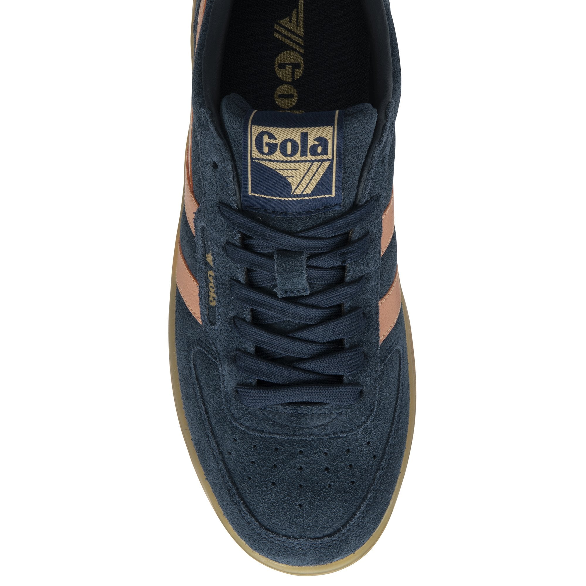 gola-hawk-suede-86-damen-sneaker-marineblau-voll-wildleder image 5