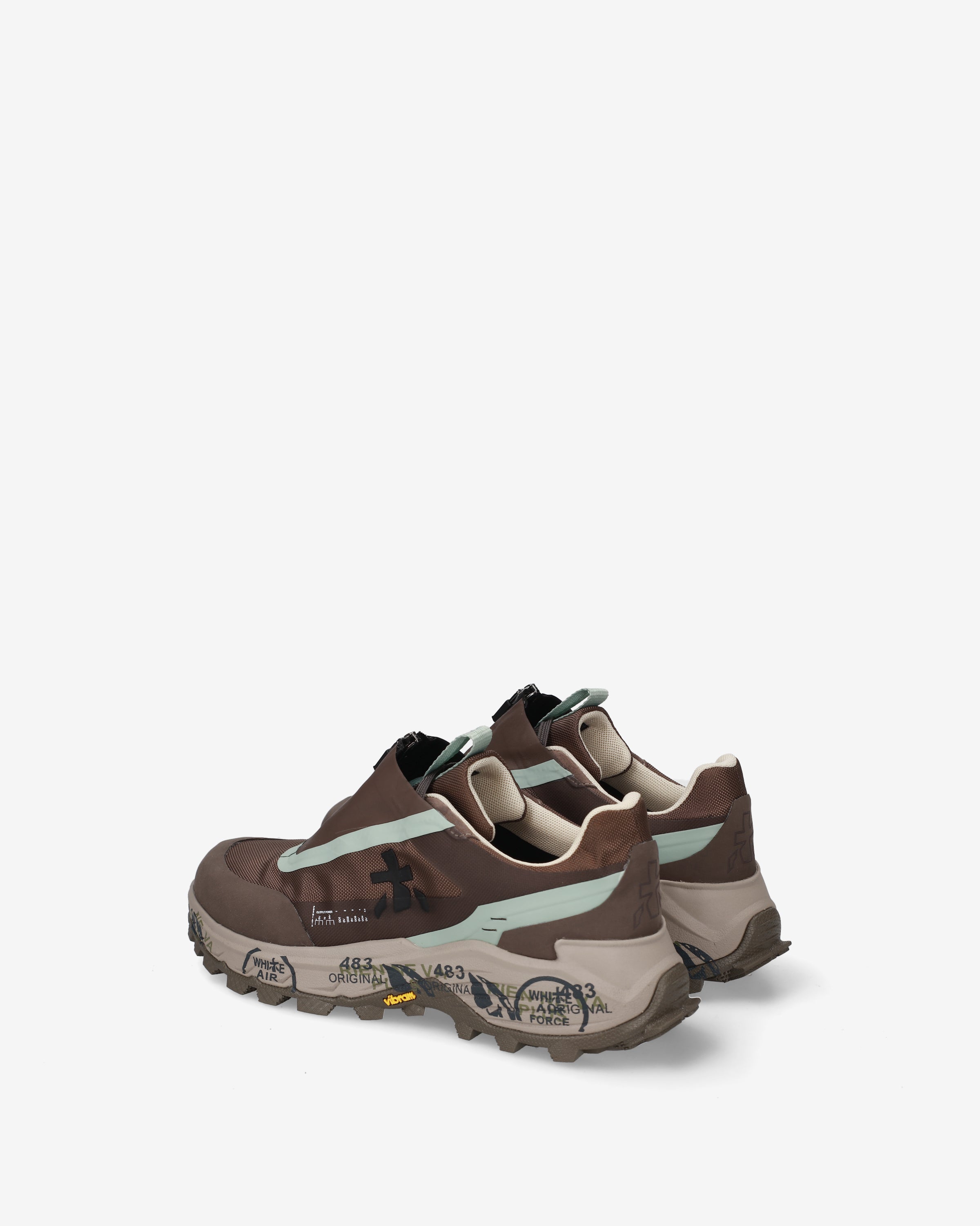 premiata-sciliard-497-damen-outdoor-sneaker-testa-di-moro image 5