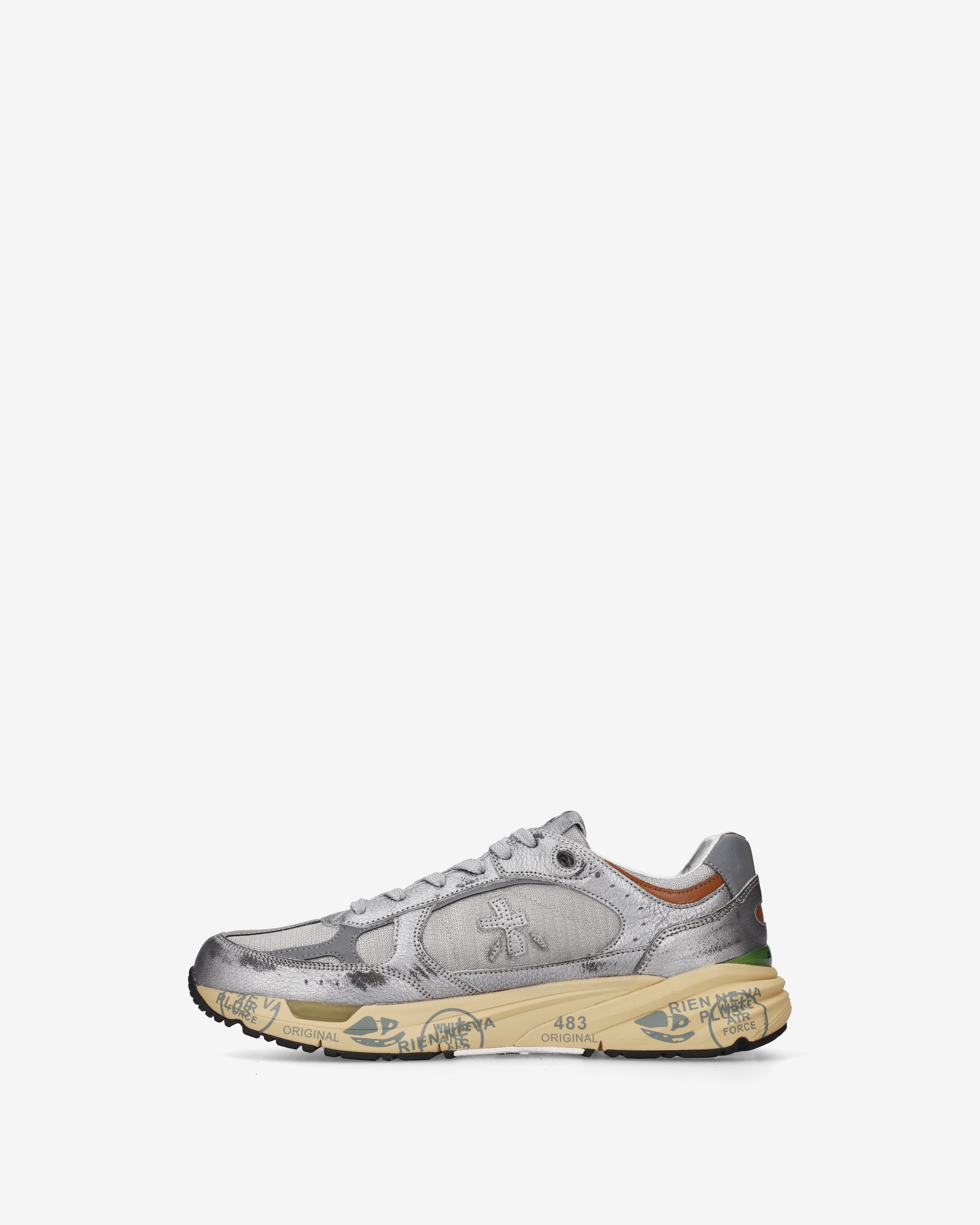 premiata-mase25-8635-sneaker-silber-herren-laminat image 3