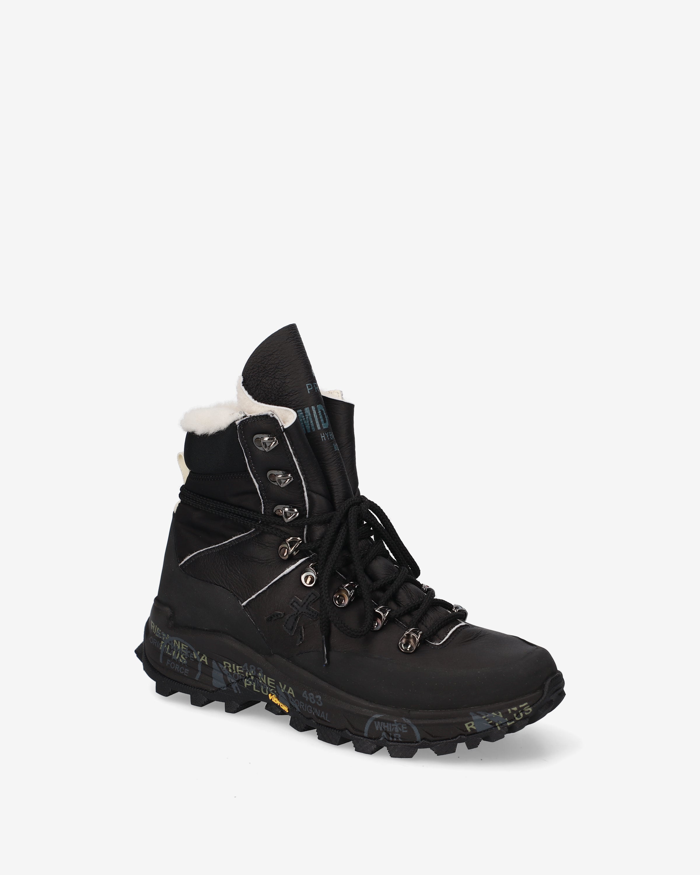 premiata-midtreckd-529m-damen-winter-stiefel-schwarz-vibram image 4