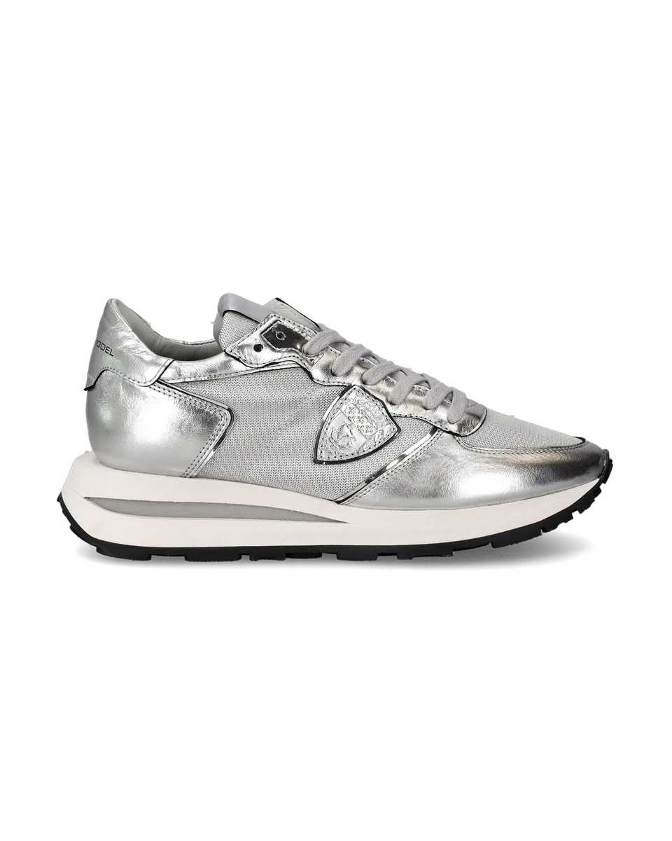 philippe-model-tropez-haute-damen-sneaker-silber image 1