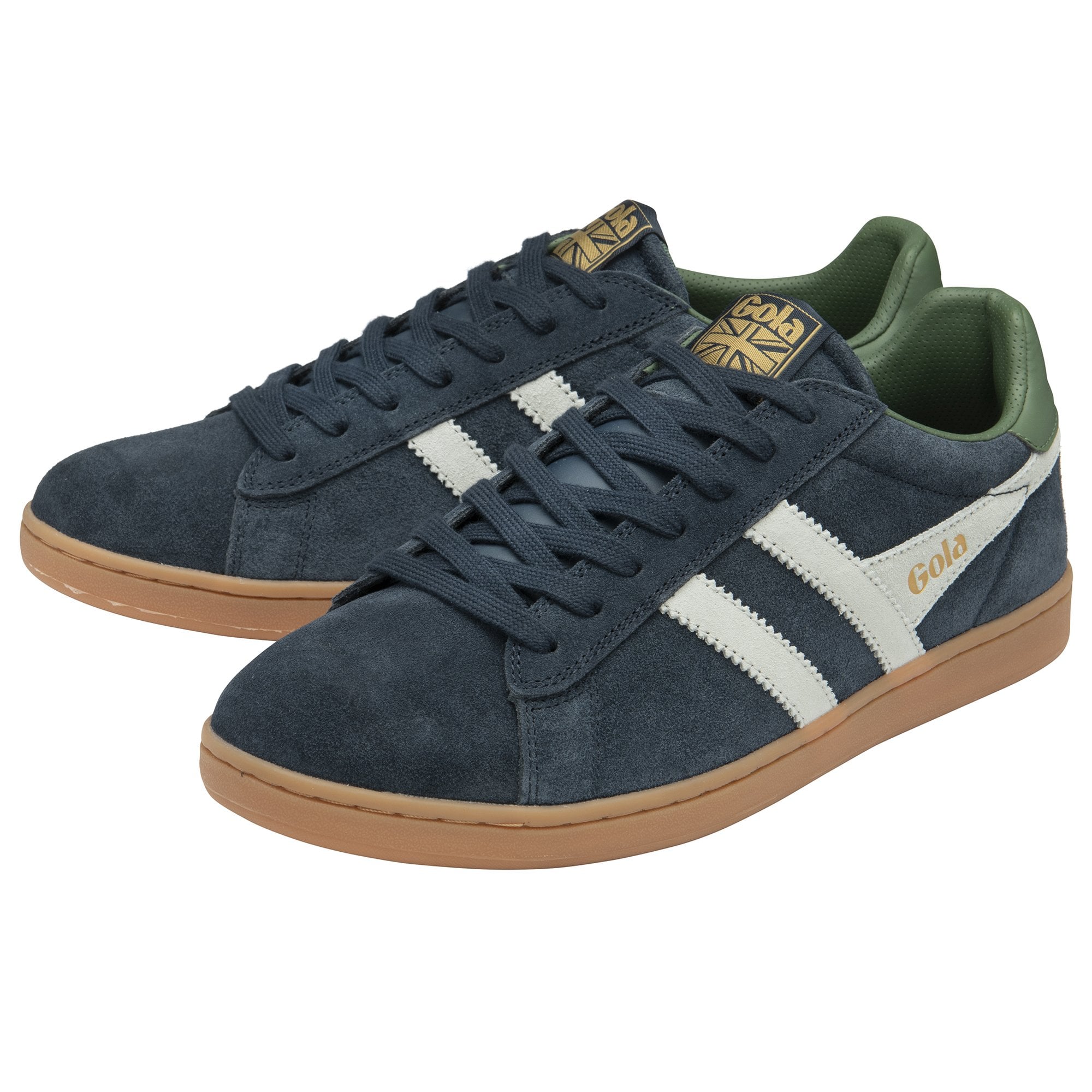 gola-equipe-ii-suede-herren-sneaker-navy-rauch-gr-n image 3