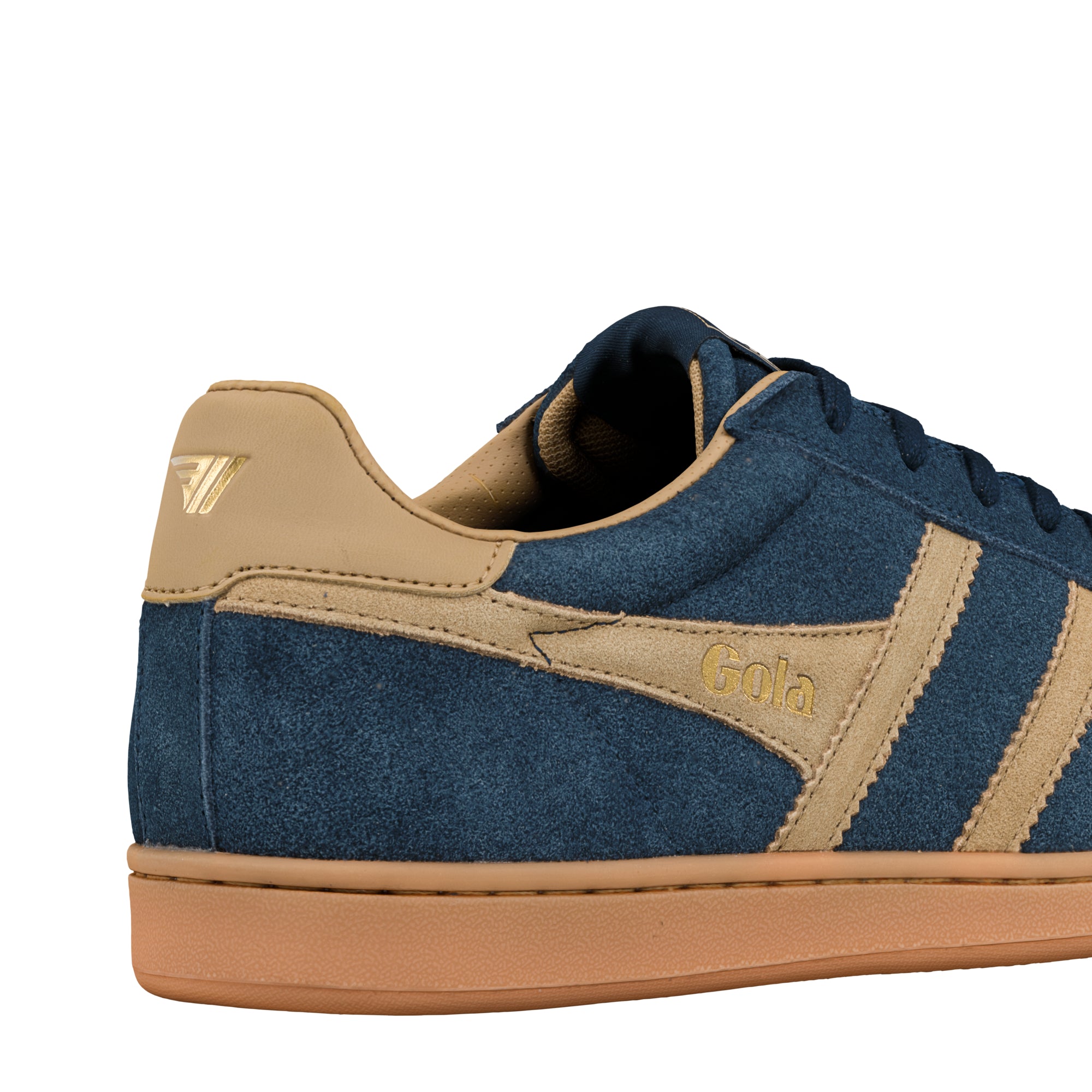 gola-equipe-ii-wildleder-herren-turnschuhe-navy-karamell image 6