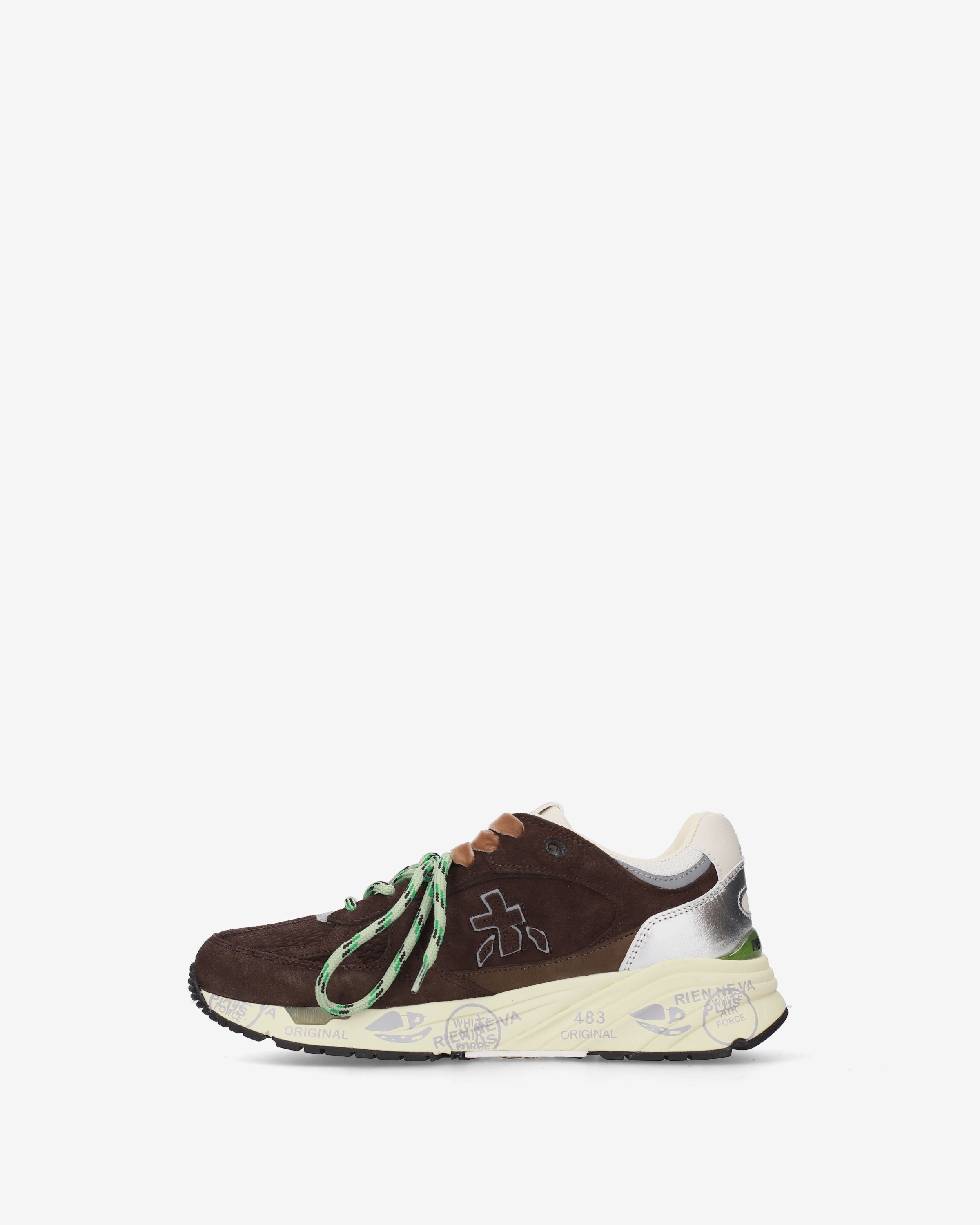 premiata-mased-8596l-sneaker-damen-dunkelbraun image 3