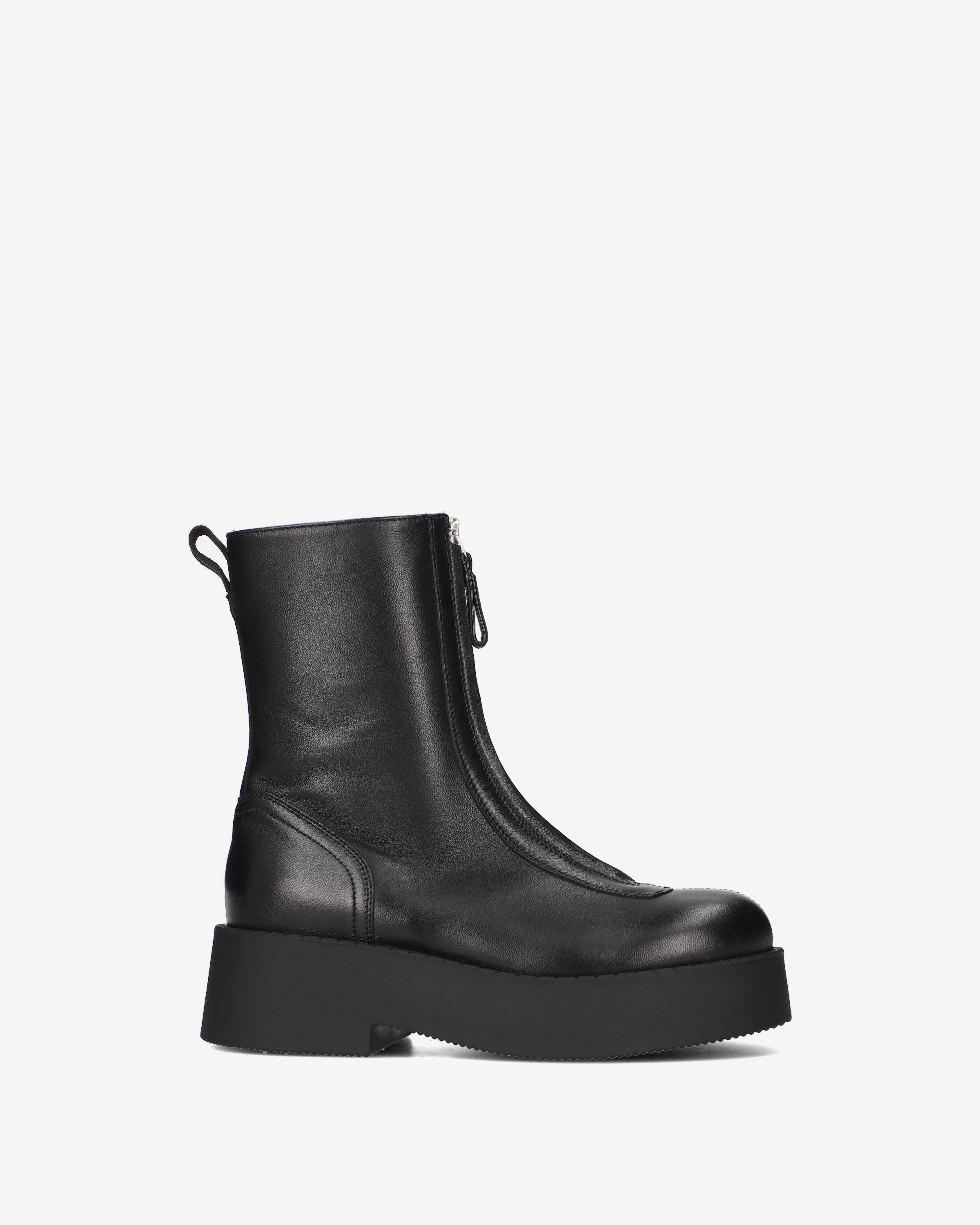 premiata-stivaletti-pelle-nera-damen-stiefeletten image 1