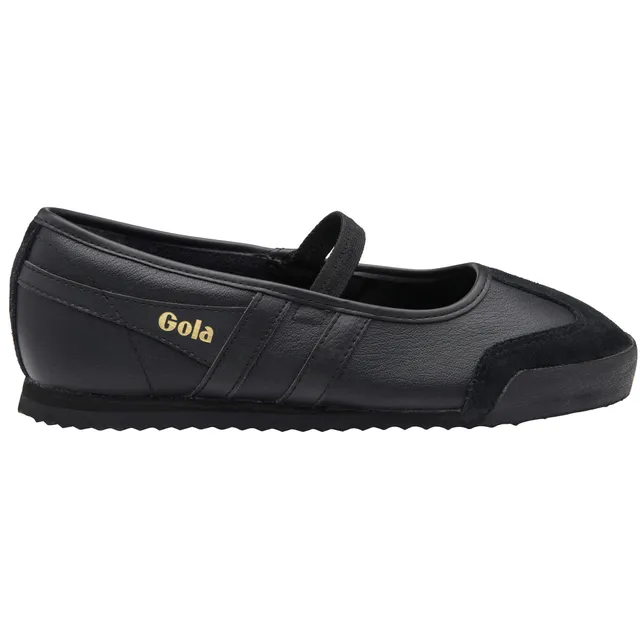 gola-celestra-damen-sneaker-ballerina-schwarz-leder image 1
