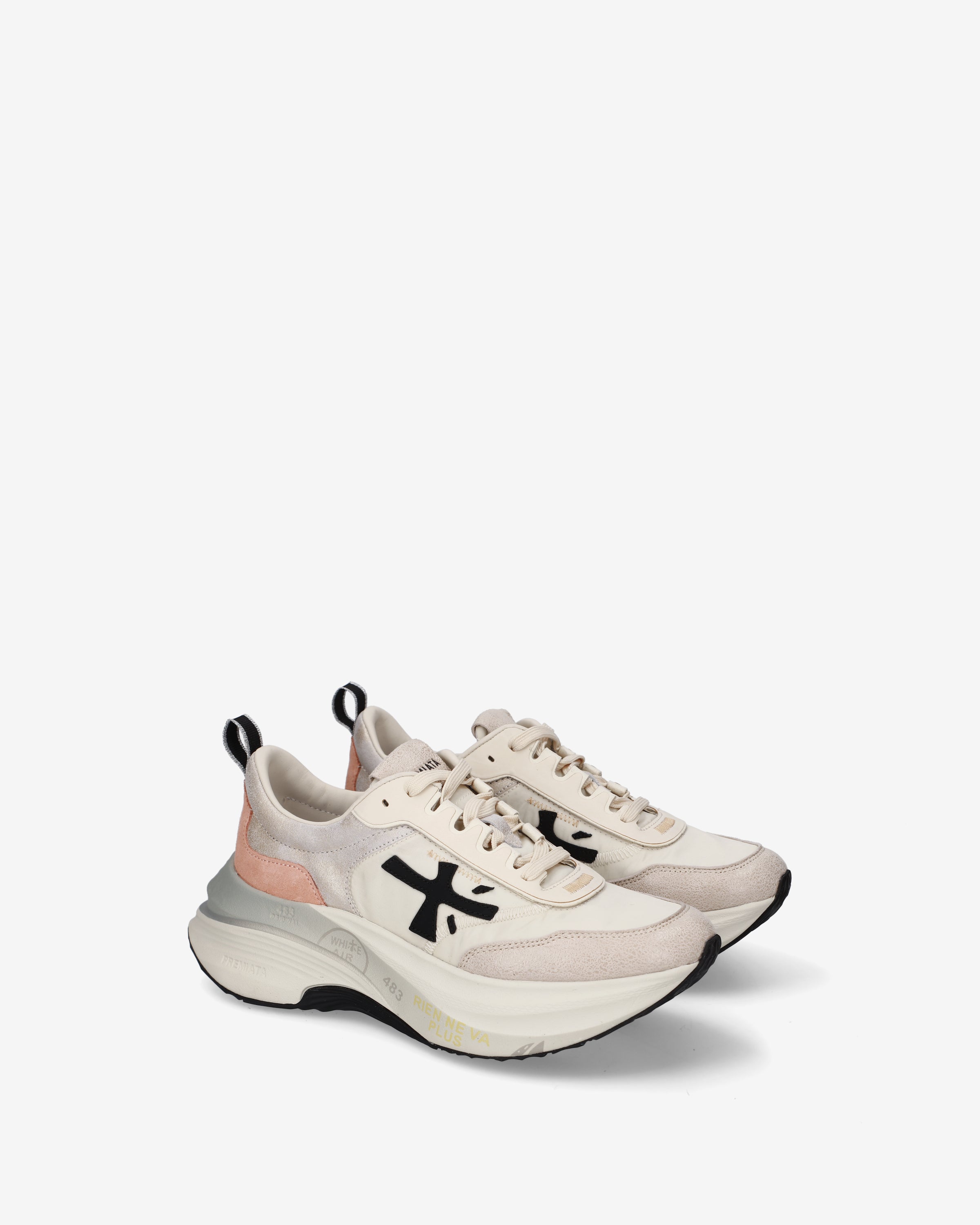 premiata-hill-8522-damen-sneaker-perl-effekt image 2