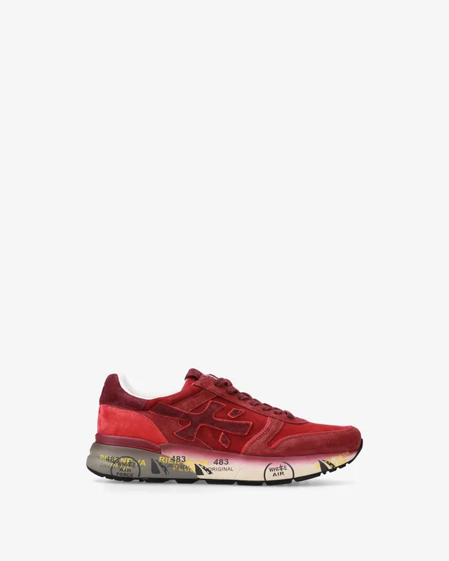premiata-mick-7862-herren-sneaker-rot image 1