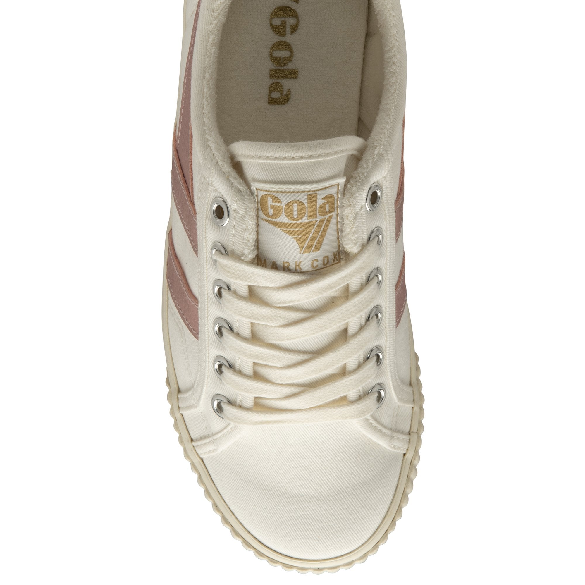 gola-mark-cox-damen-tennis-sneaker-cremewei-kreiderosa image 5
