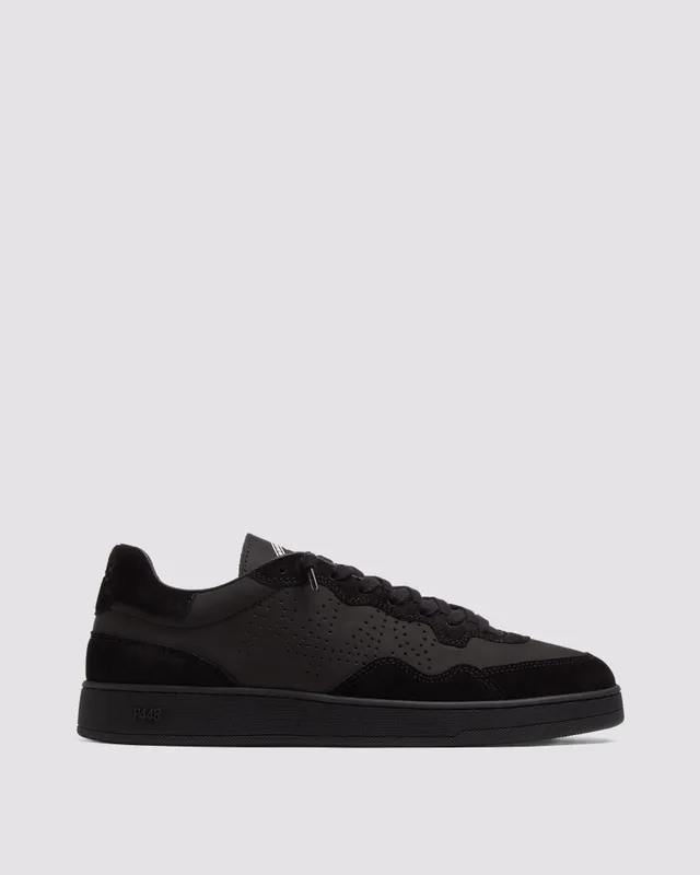p448-vert-black-low-top-sneaker-herren-schwarz image 1