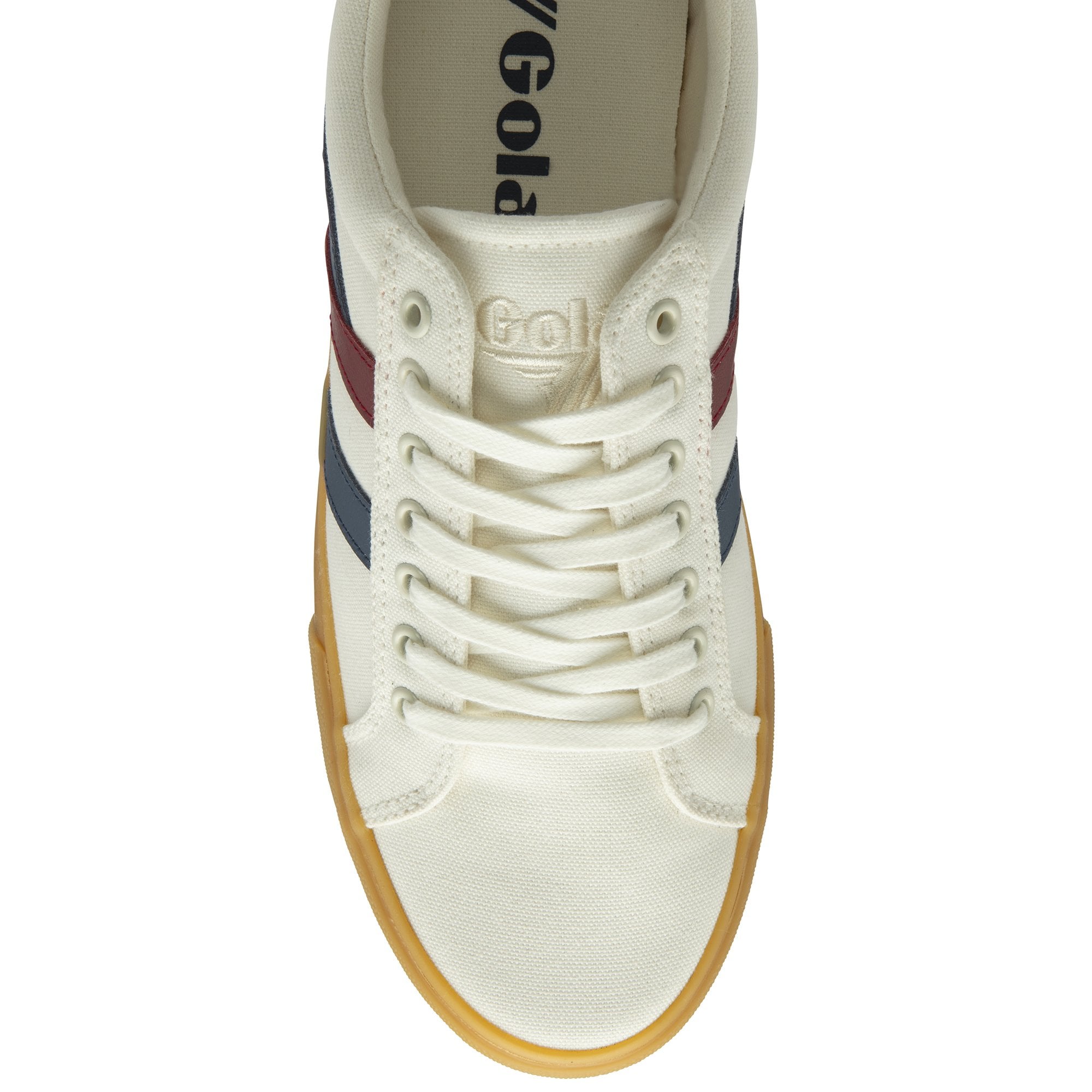 gola-varsity-herren-college-sneaker-creme-rot image 5