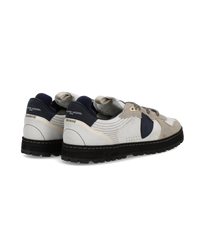 philippe-model-pgal-herren-sneaker-wei-blau-beige image 2