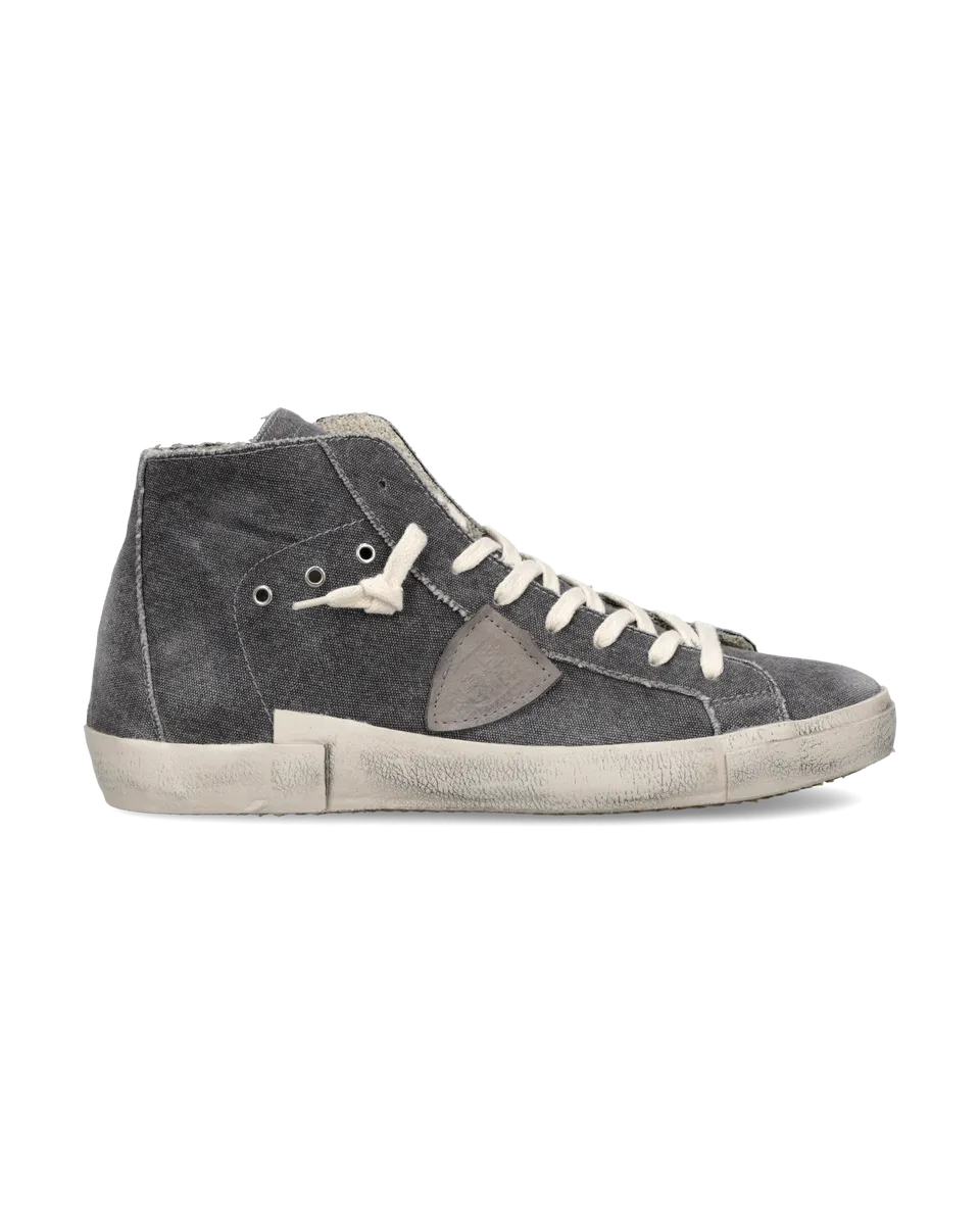 philippe-model-prsx-sneaker-herren-anthrazit-grau image 1