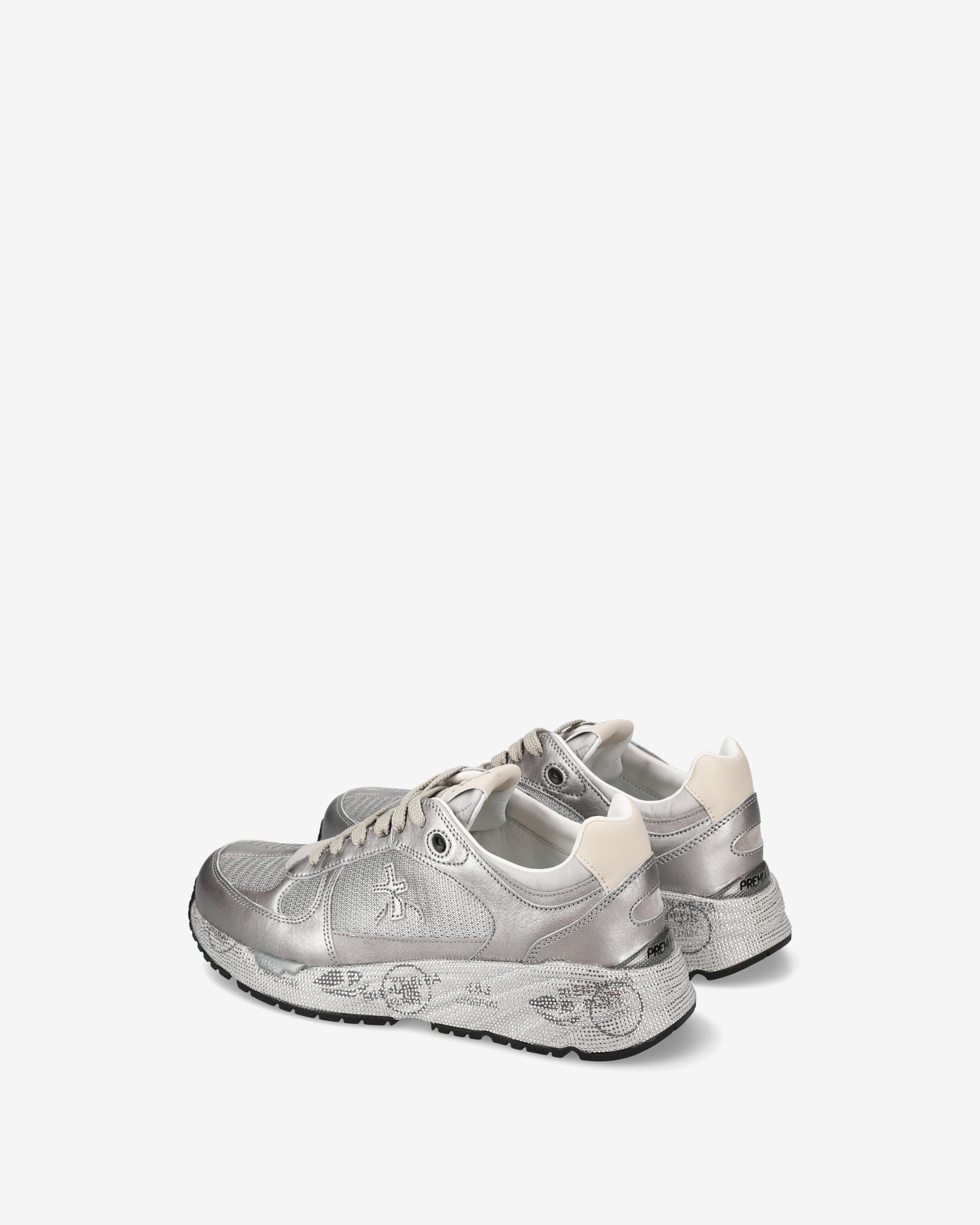 premiata-mased-7093-sneaker-silber-mit-metallic-leder image 5