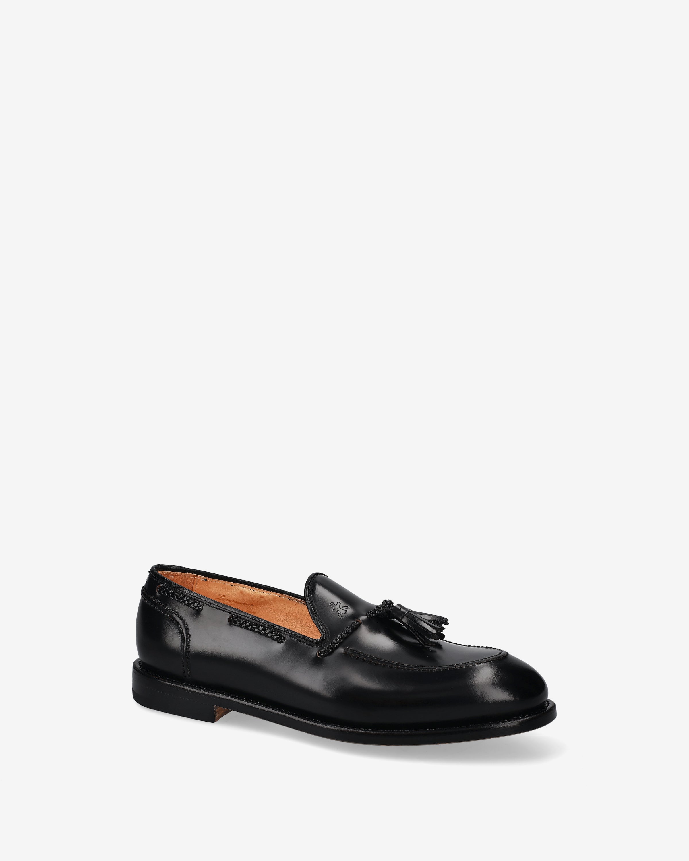 premiata-loafer-herren-leder-mit-quasten-schwarz image 4