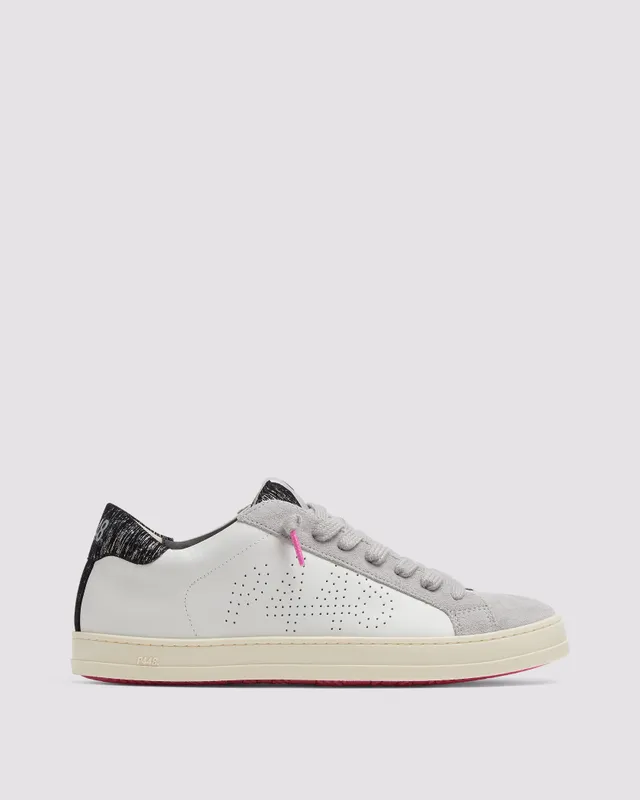 p448-john-nightfall-damen-low-top-sneaker-wei-fuchsia image 1