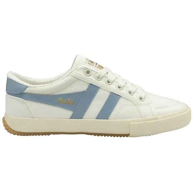 gola-stratus-damen-plimsoll-sneaker-off-white-canvas image 1