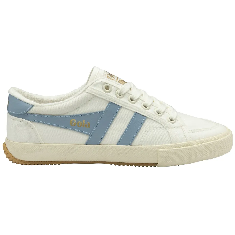 gola-stratus-damen-plimsoll-sneaker-off-white-canvas image 1