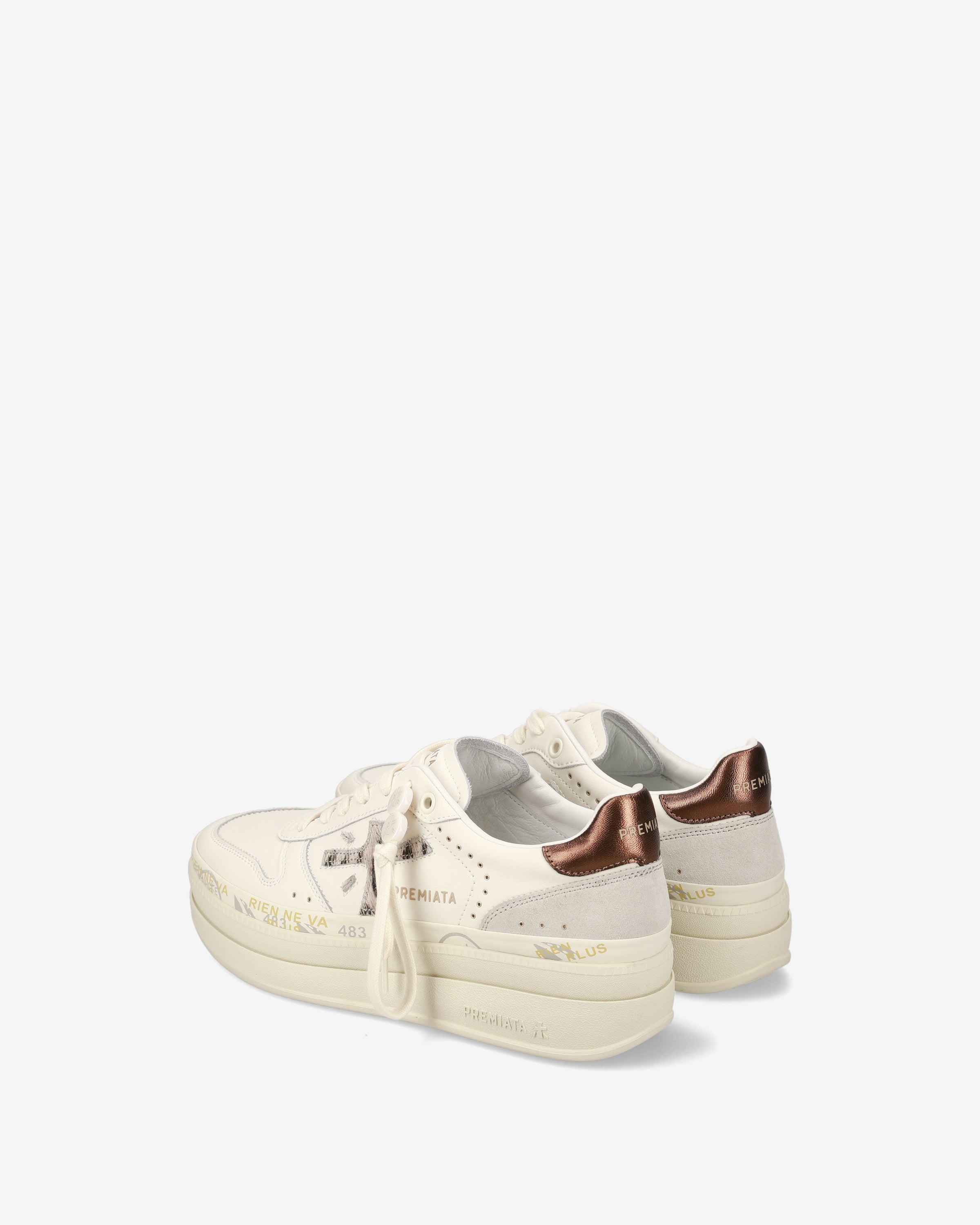 premiata-micol-7035-damen-platform-sneaker-wei-zebra image 5