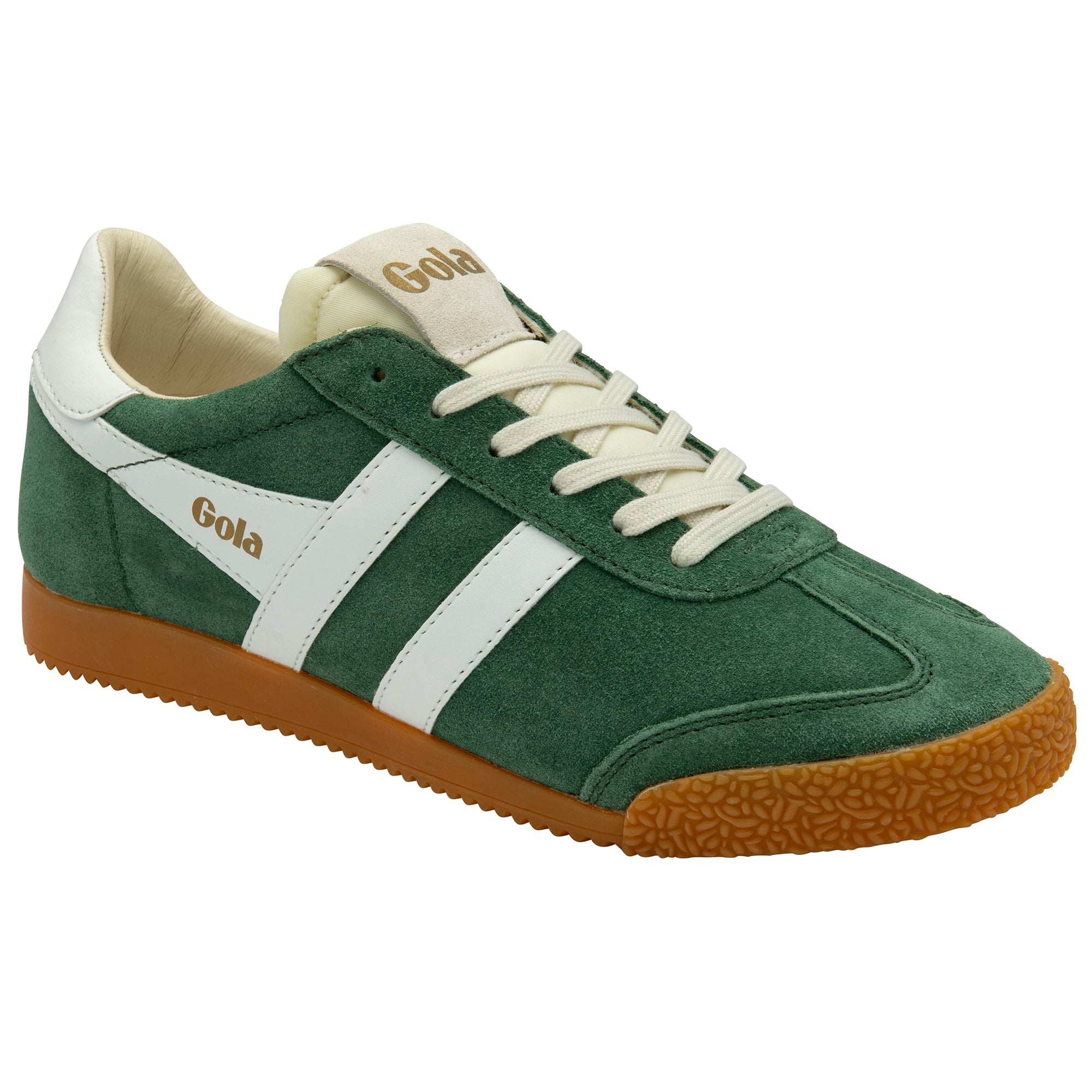 gola-elan-damen-sneaker-tannengr-n-wei-vintage image 2